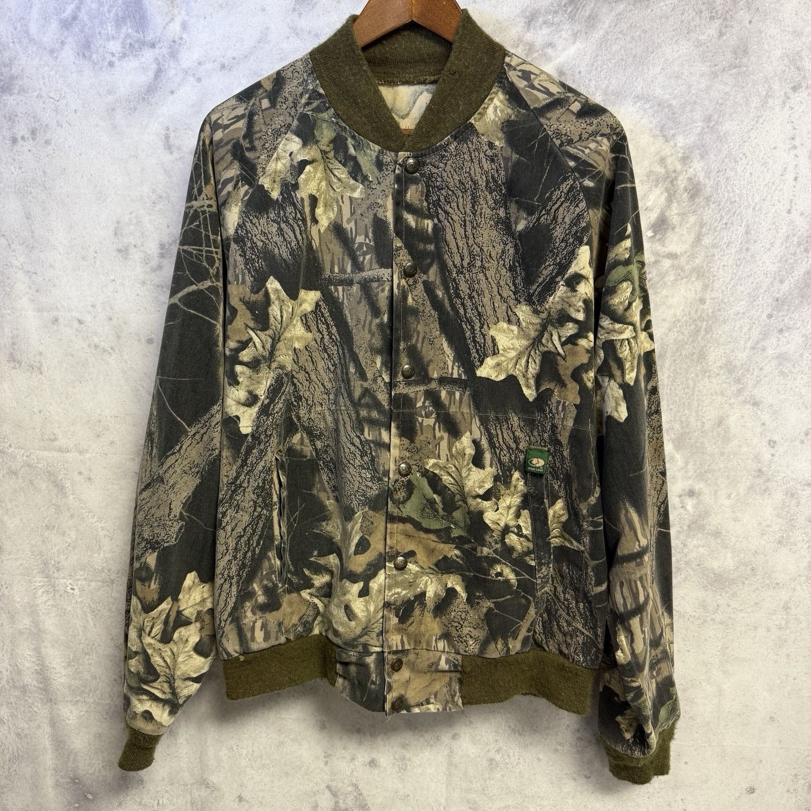 Mossy Oaks Vintage Mossy Oak Jacket Camouflage Bomber Hunting Mens XL Size US XL / EU 56 / 4 - 1 Thumbnail