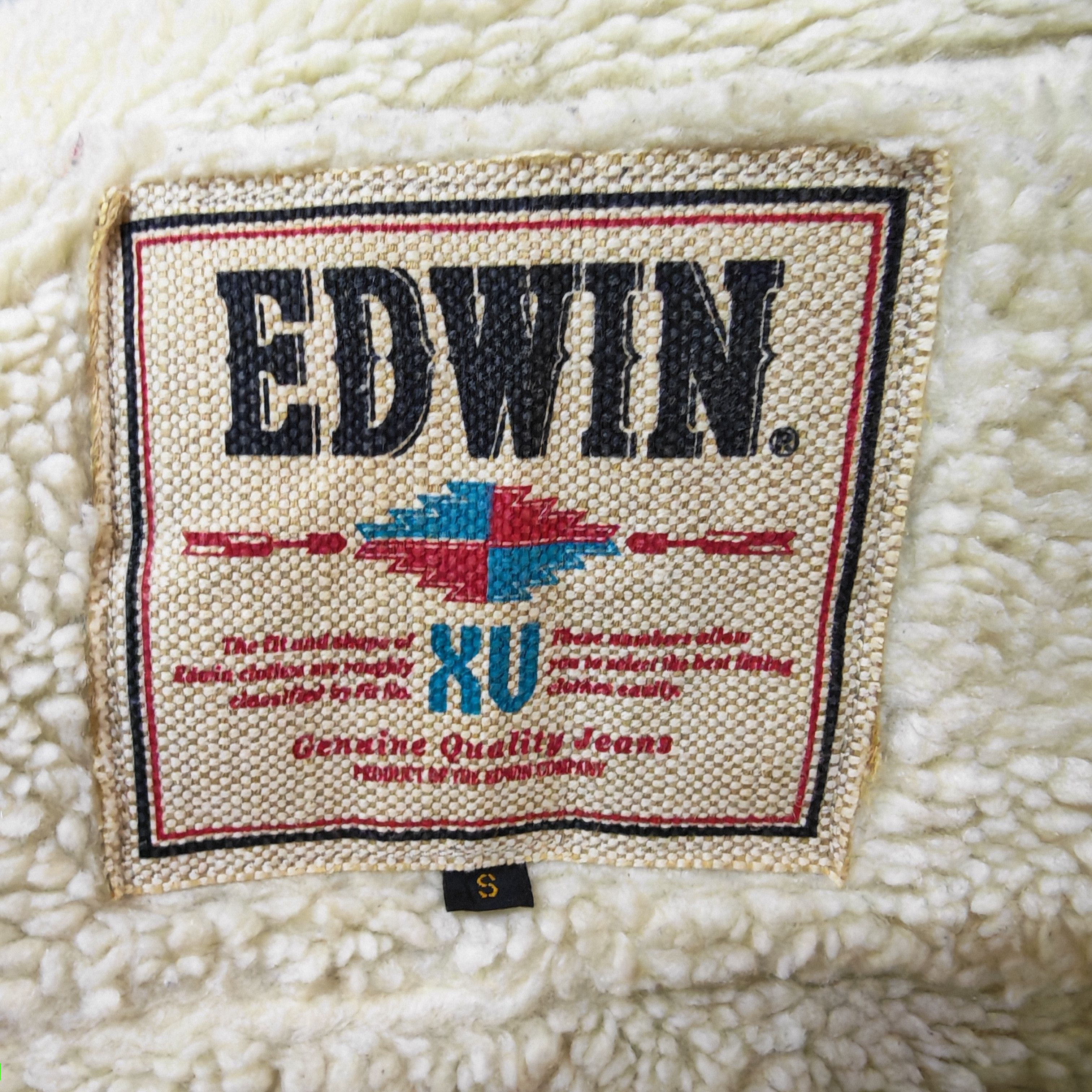 Edwin Edwin Vintage Sherpa-lined Curduroy Trucker Jacket Size US S / EU 44-46 / 1 - 6 Thumbnail