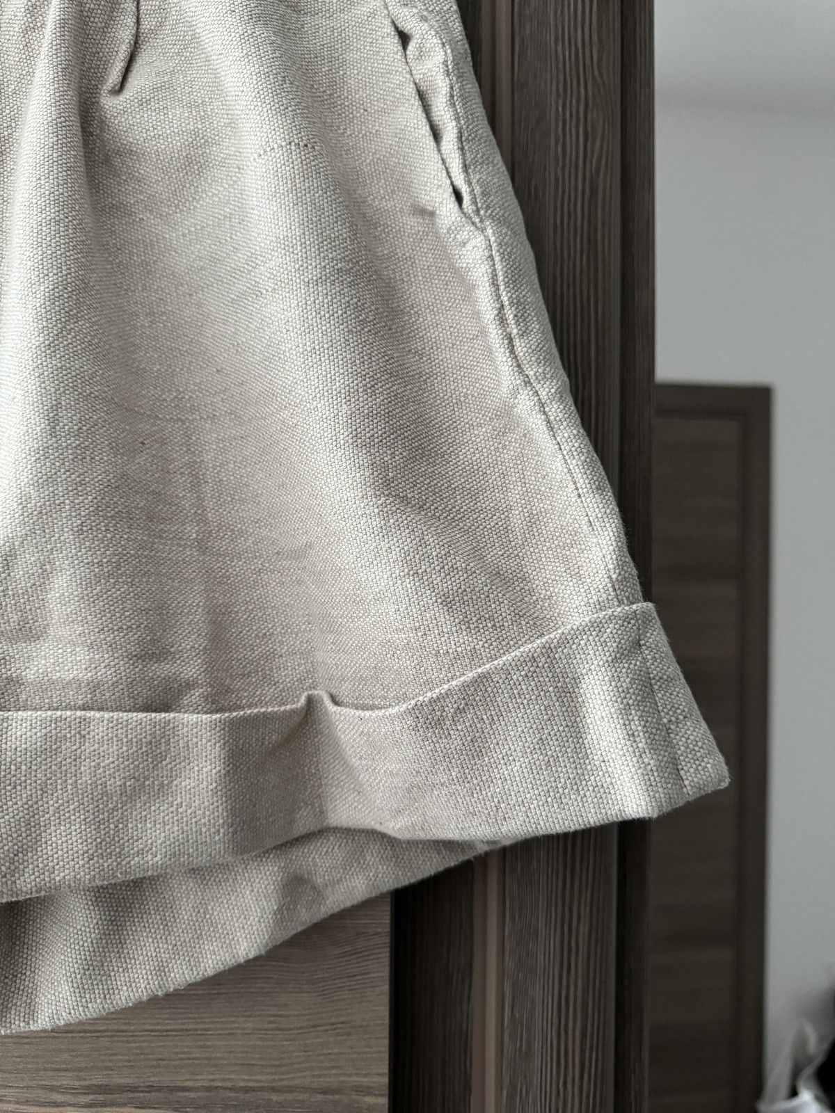 Toteme Toteme Tanzania Bermuda Linen Blend Shorts M Size 26" / US 2 / IT 38 - 2 Thumbnail