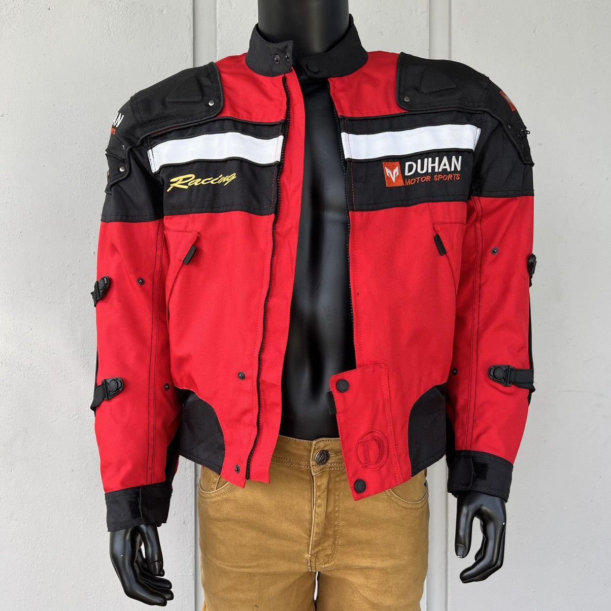 Japanese Brand × Vintage Duhan Men Motorcycle Jacket Size US L / EU 52-54 / 3 - 3 Thumbnail