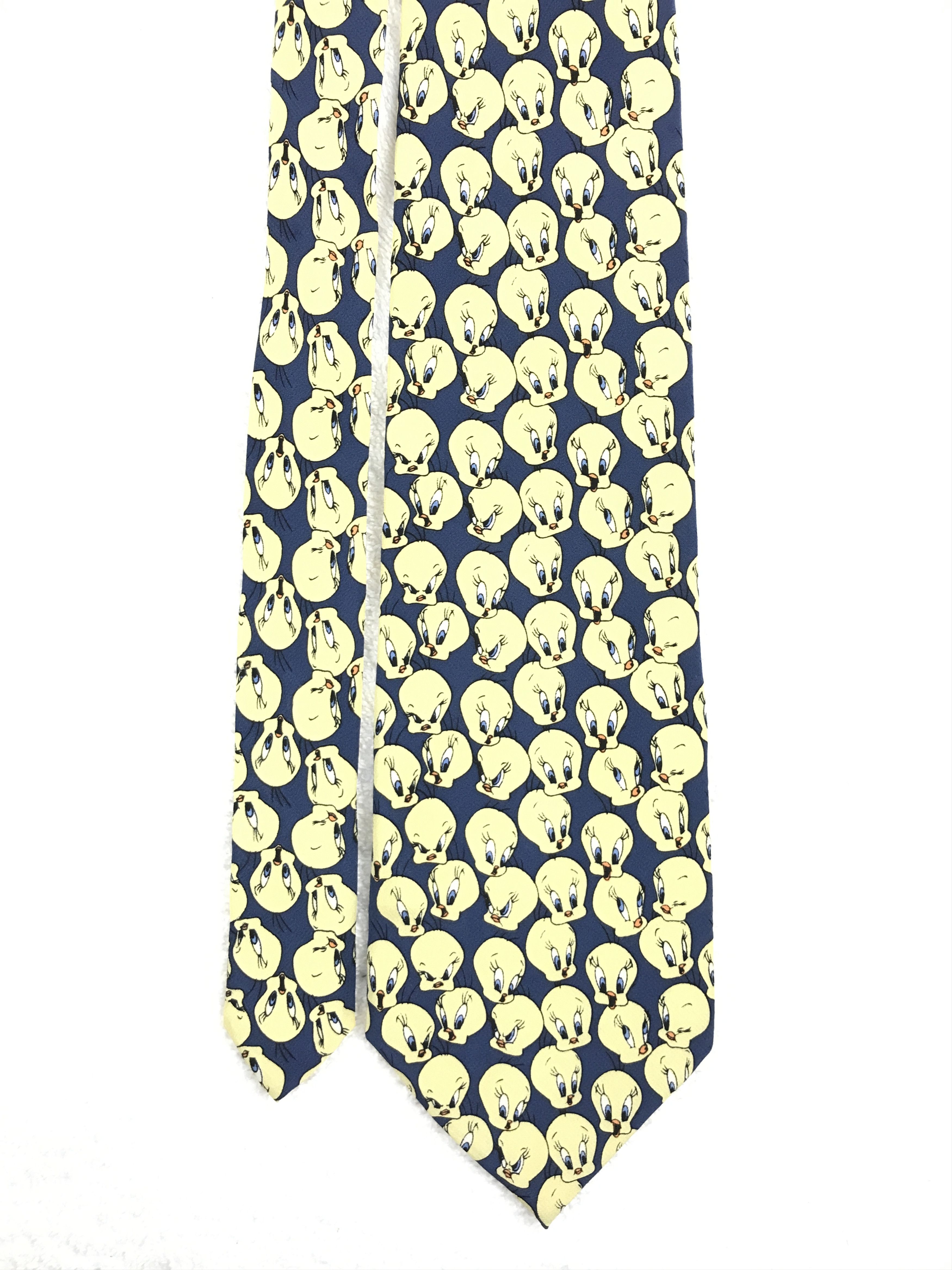 Designer × Vintage × Warner Bros Vintage Warner Bros Silk Necktie Size ONE SIZE - 3 Thumbnail
