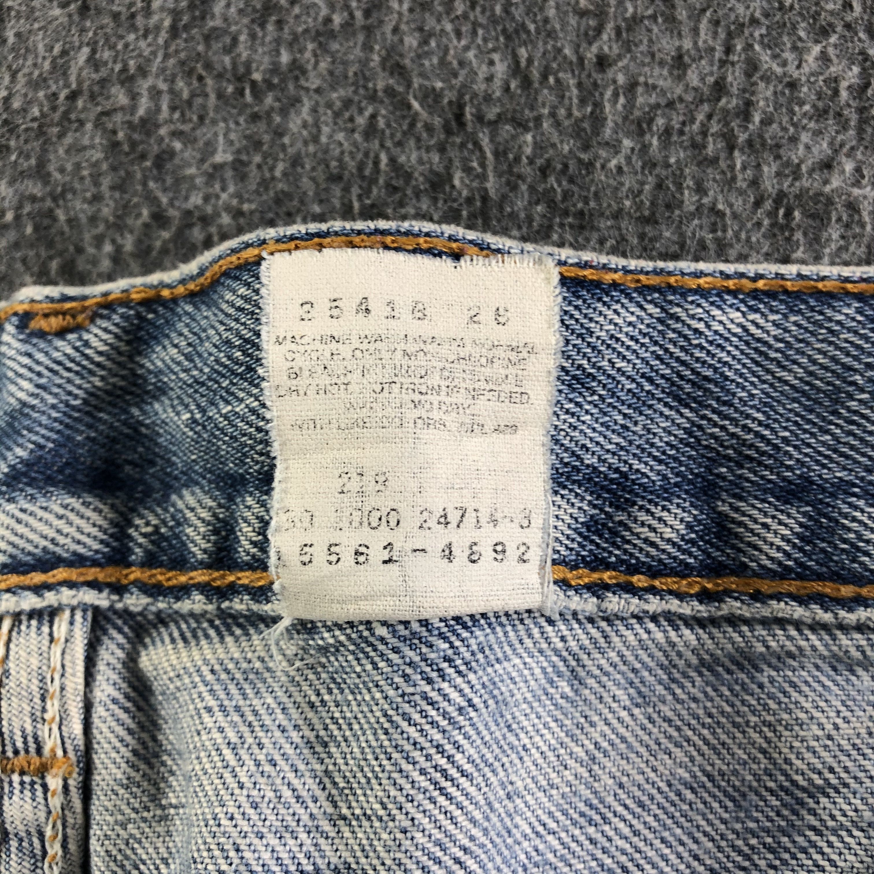 Levi's Vintage Blue Wash Levis 560 Jeans-J4473 Size US 31 - 10 Thumbnail