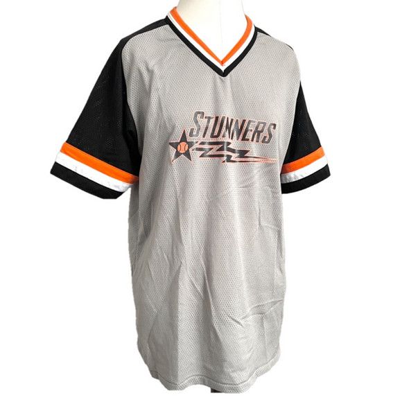 Vintage Vintage Gray Stunners Basketball Mesh Jersey - M Size M / US 6-8 / IT 42-44 - 10 Thumbnail