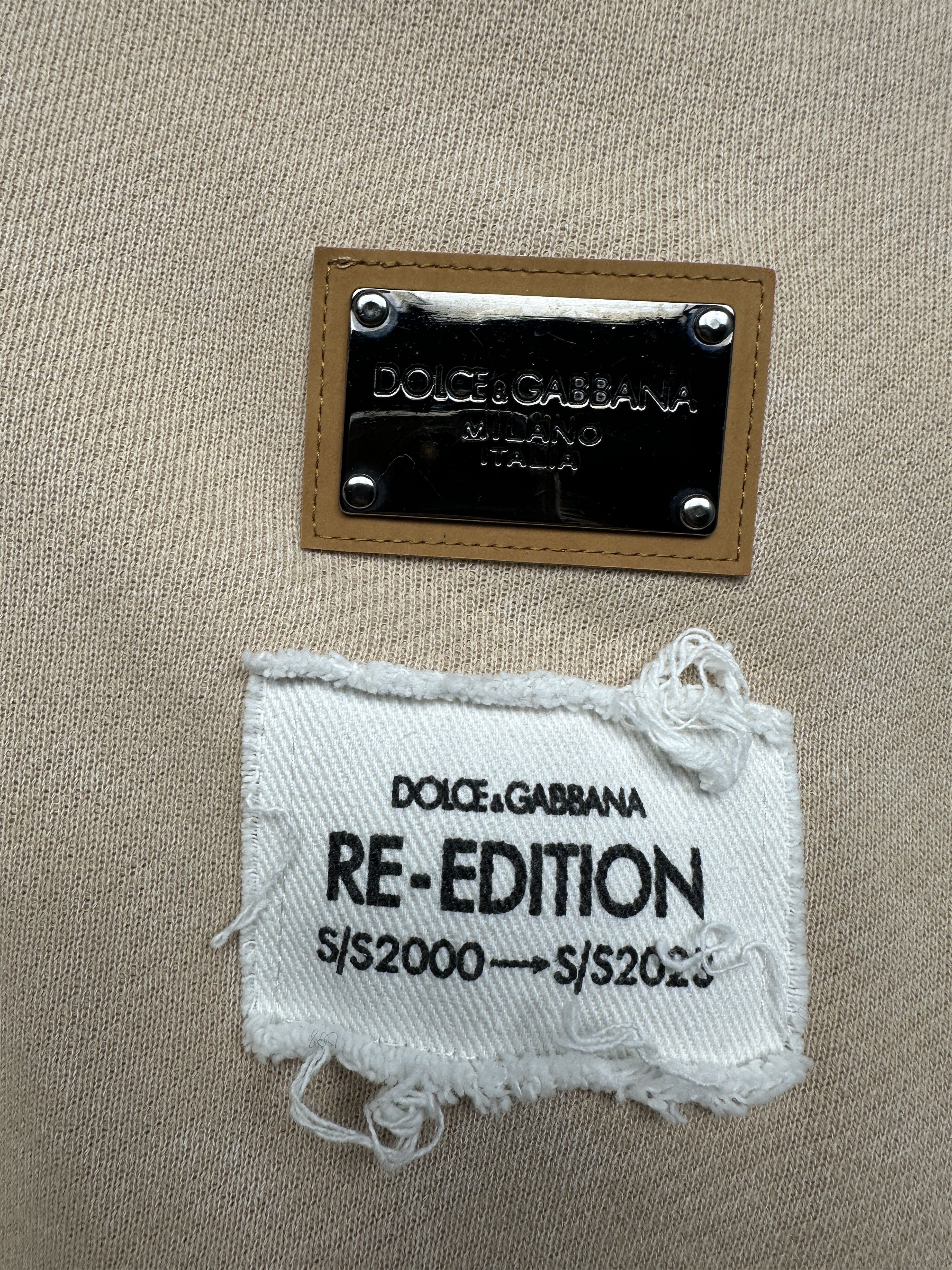Dolce & Gabbana Dolce & Gabbana Re-Edition S/S2000 S/S2023 Mens Hoodie Size US L / EU 52-54 / 3 - 4 Thumbnail
