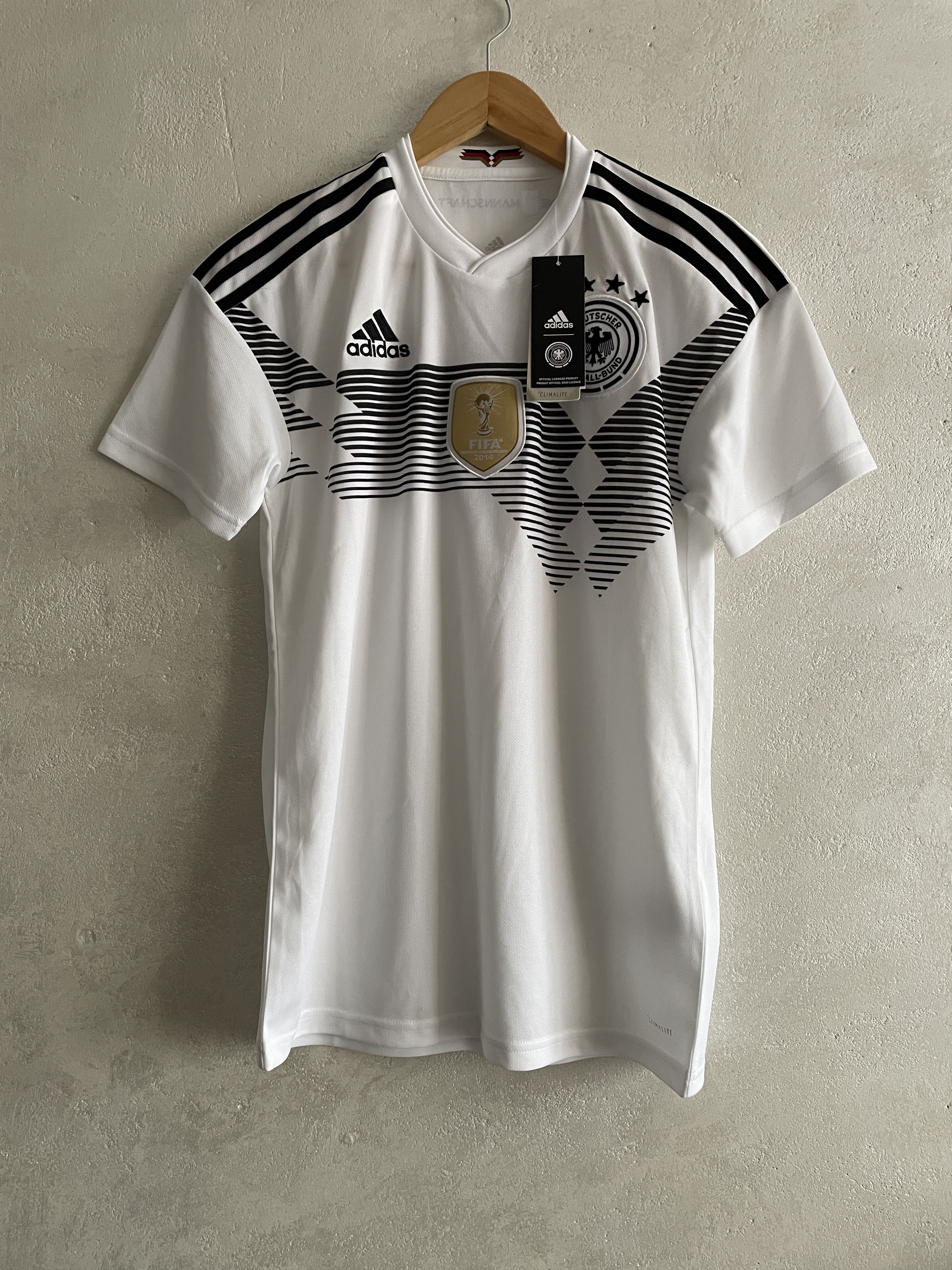 Adidas Germany 2018 2019 Home Soccer Jersey Football Kit Shirt Size US XS / EU 42 / 0 - 1 Thumbnail