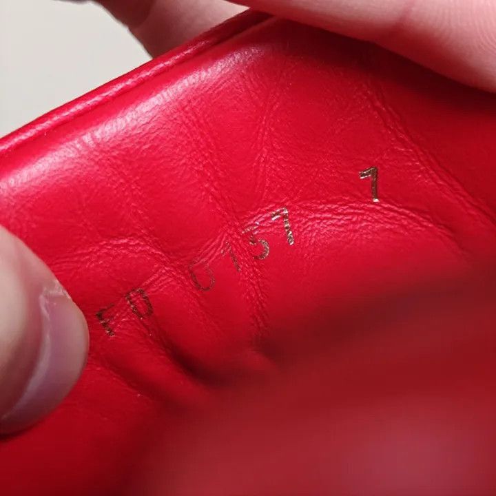 Louis Vuitton Louis Vuitton Supreme Red Low-Top Sneakers -2508 Size US 8 / EU 41 - 5 Thumbnail