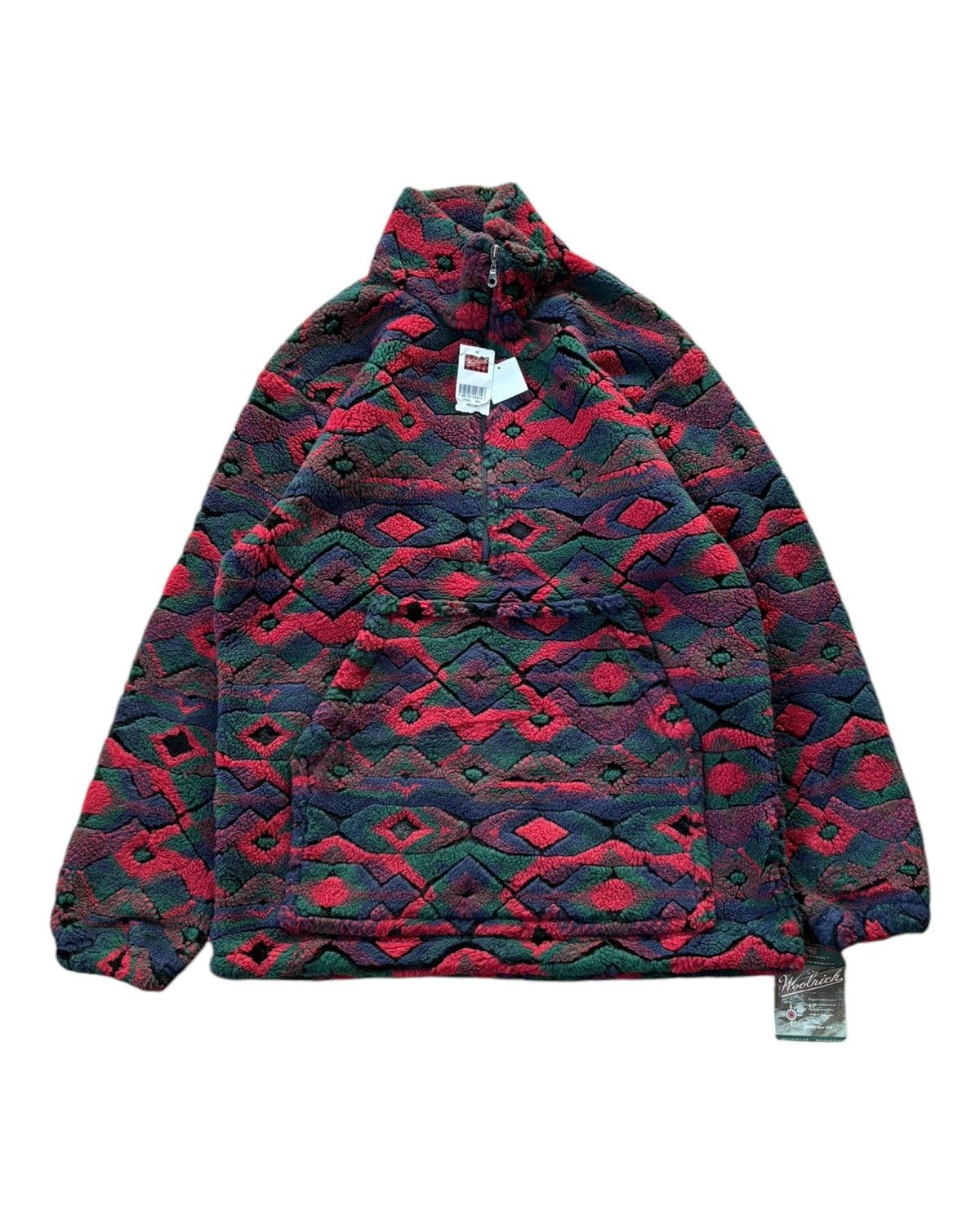Woolrich Woolen Mills Vintage 1990s Woolrich Aztec Navajo Blanket Jacket Size US M / EU 48-50 / 2 - 13 Thumbnail