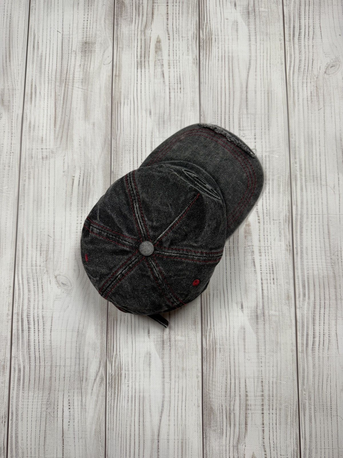 Diesel Diesel Cap D Logo Distressed Washed Style hat Size ONE SIZE - 4 Thumbnail
