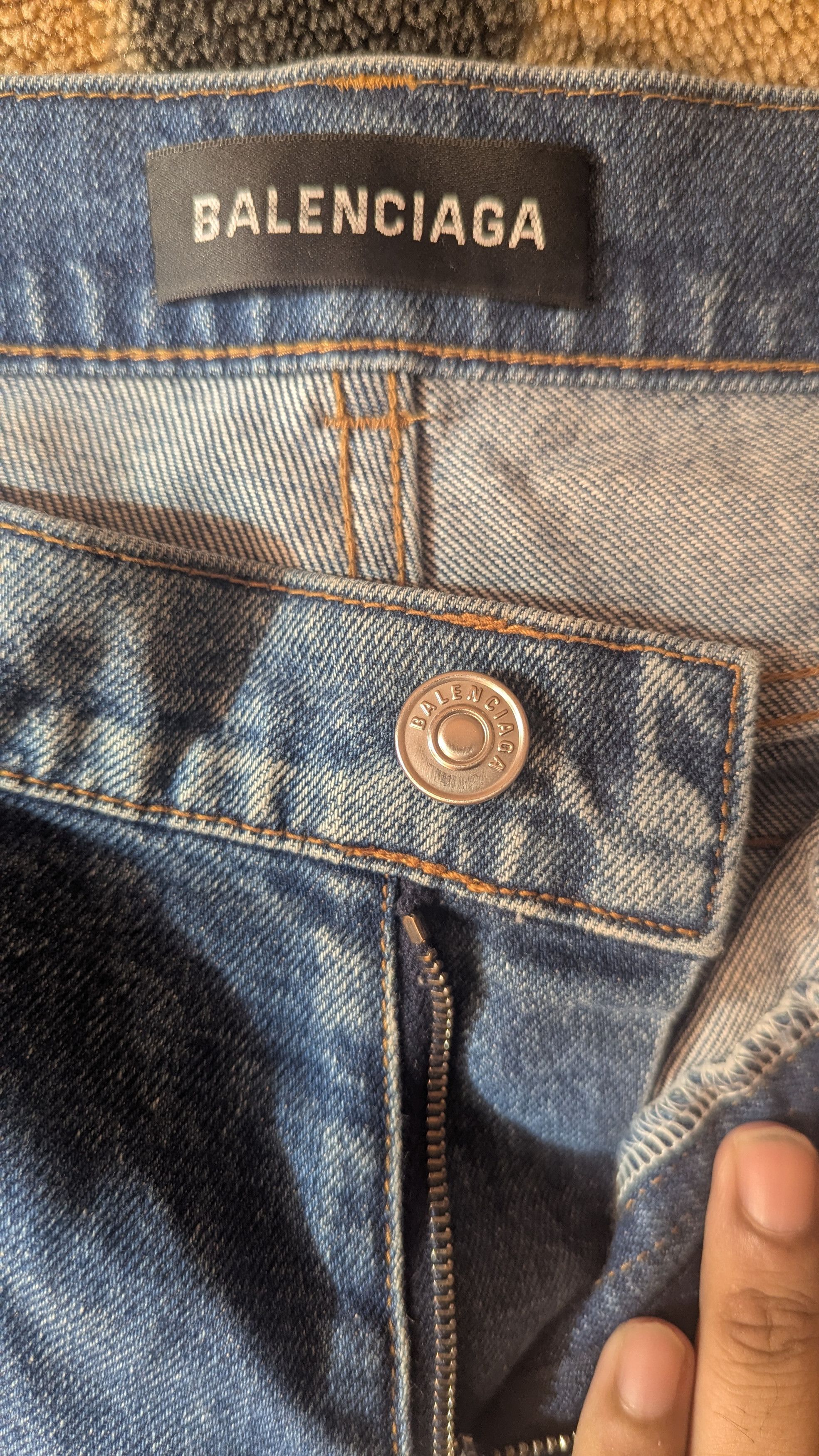 Balenciaga Balenciaga Denim Jeans Size US 31 - 4 Thumbnail