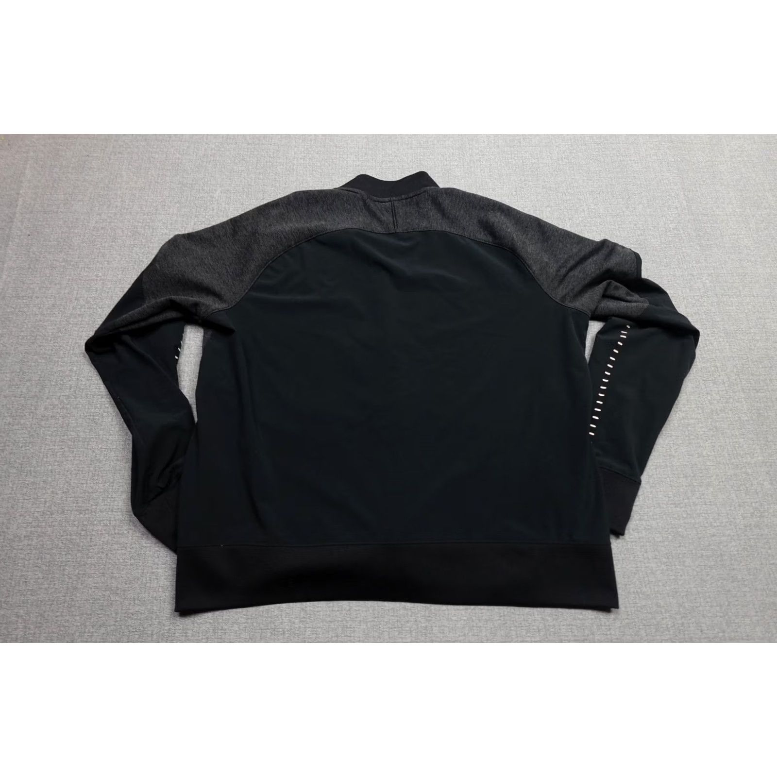 Under Armour Under Armour ColdGear Track Jacket Womens 2XL Gray Black Thermal Running & Training Size XXL / US 16-18 / IT 52-54 - 4 Thumbnail