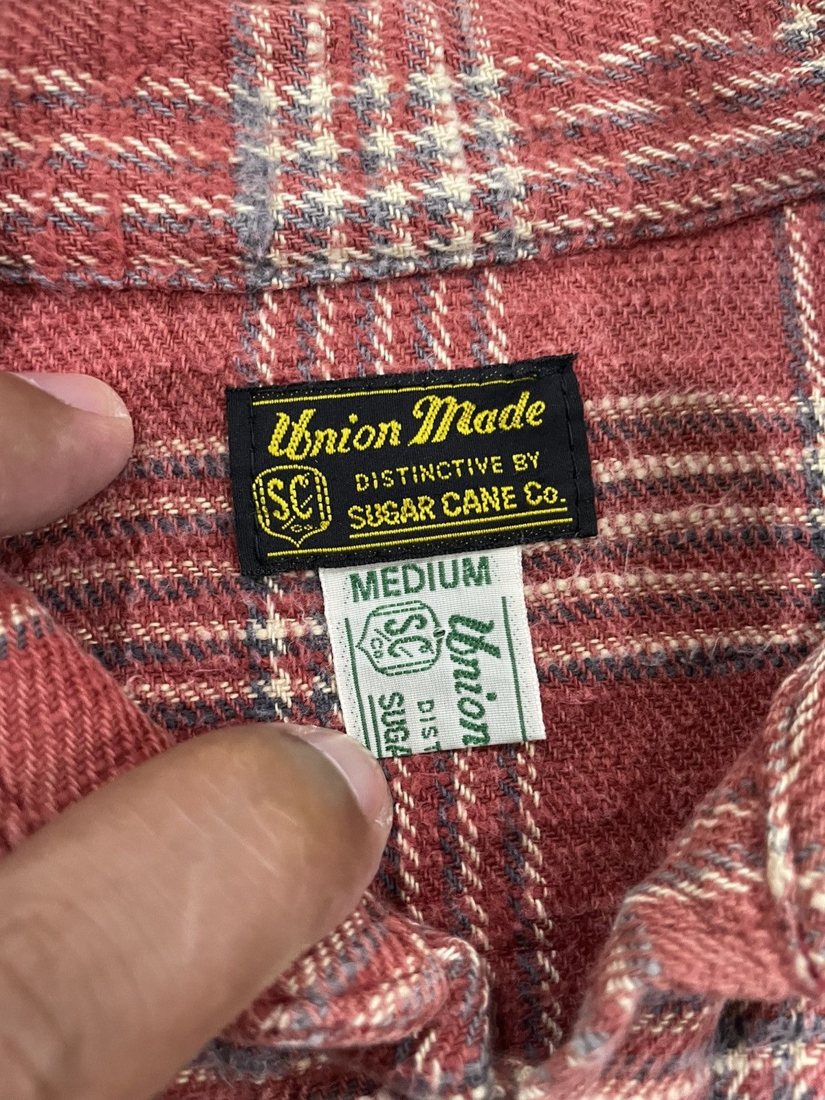 Sugar Cane VTG 80s Sugar Cane Co. Union Made Heavy Flannel Size US M / EU 48-50 / 2 - 13 Thumbnail