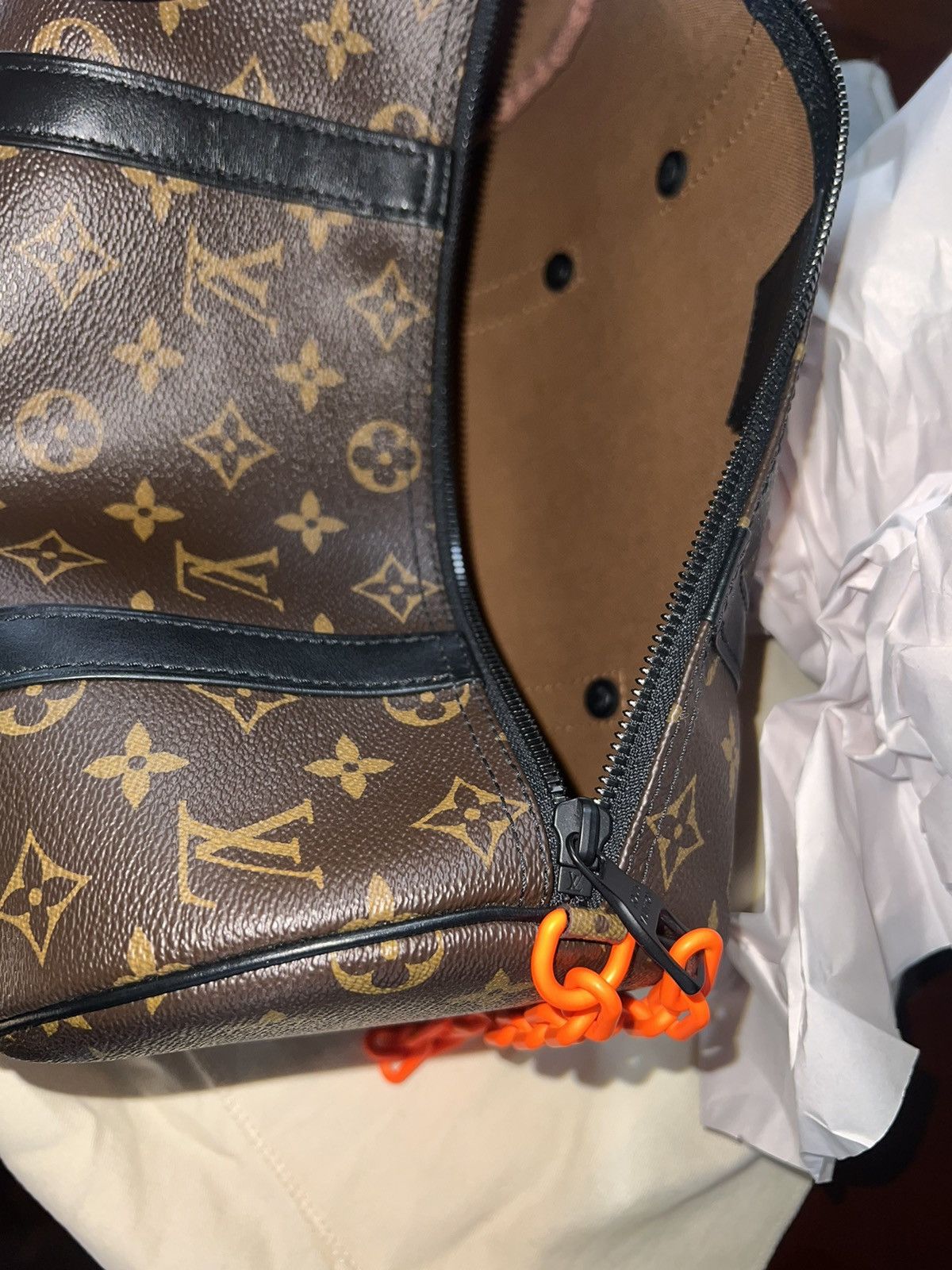Louis Vuitton × Virgil Abloh Louis Vuitton Virgil Abloh Solar Ray Papillon Bag SS19 Size ONE SIZE - 5 Thumbnail