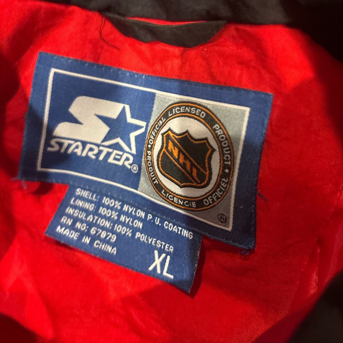 NHL × Starter Detroit Red Wings Starter Jacket Size US XL / EU 56 / 4 - 3 Thumbnail
