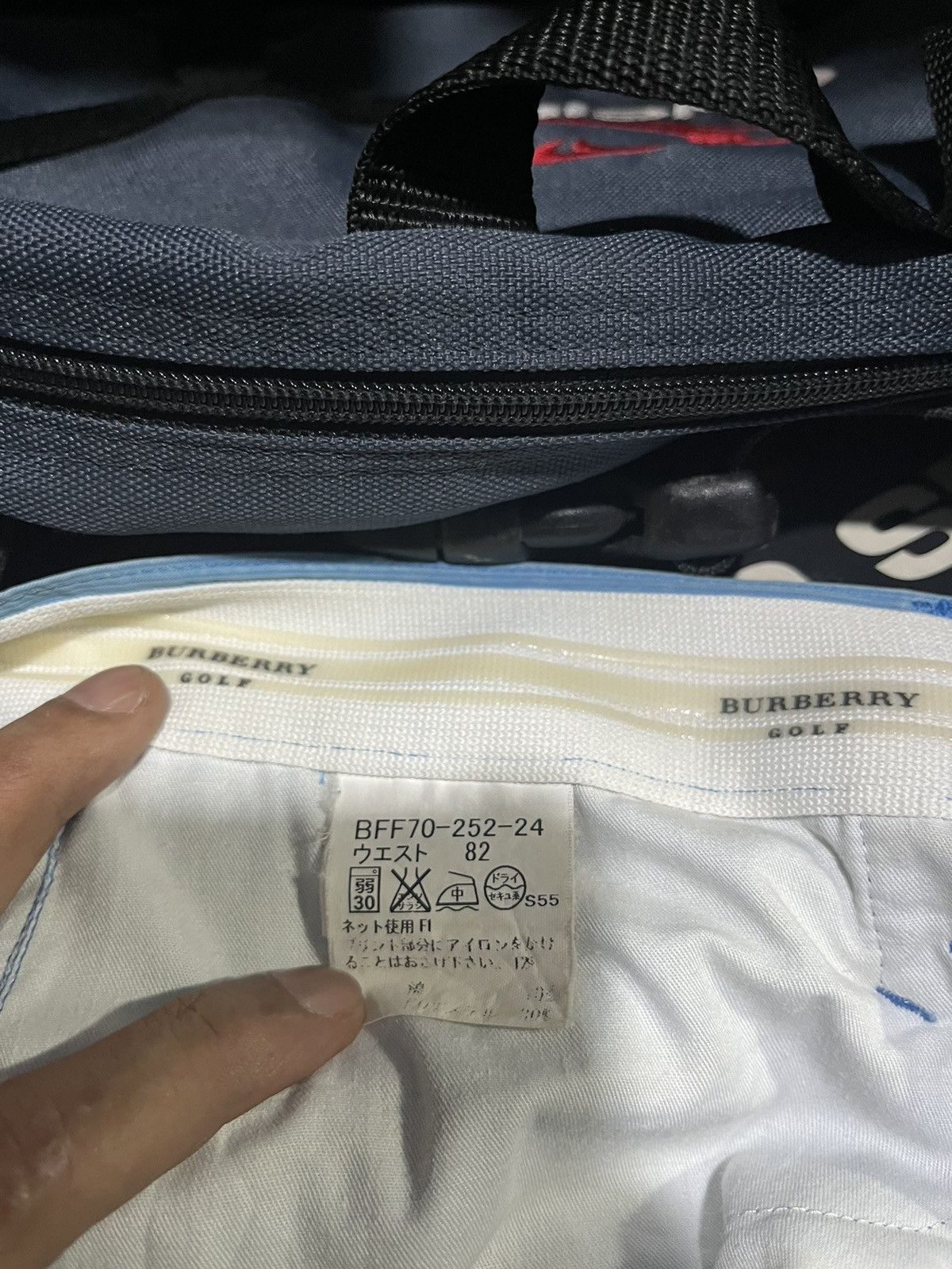 Burberry Burberry Golf Blue Casual Pants 90s Size US 32 / EU 48 - 8 Thumbnail