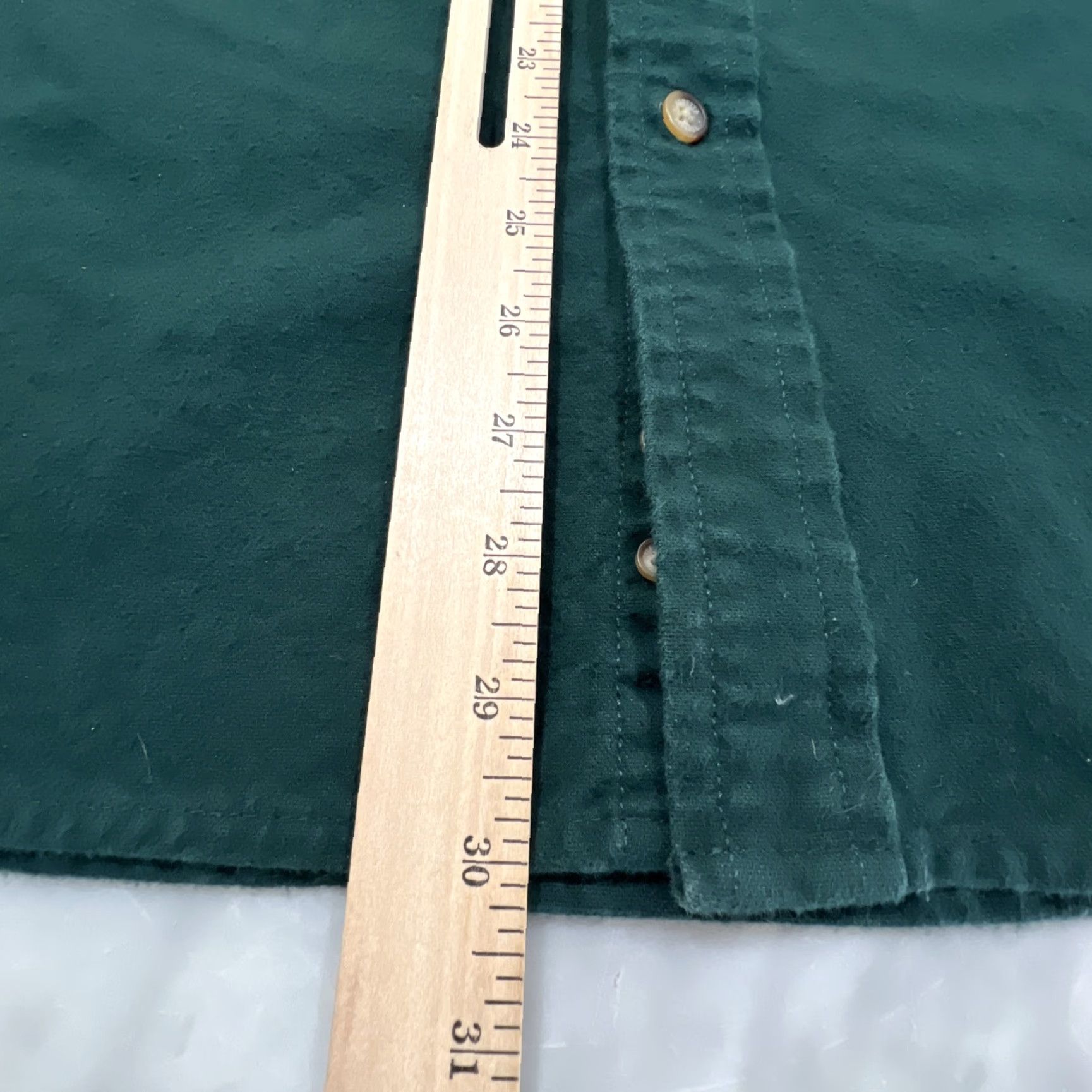 Vintage Beretta Men’s Large Flannel Hunting Shirt Long Sleeve Button-Up Forest Green Pockets Outdoor Fall Winter Size US L / EU 52-54 / 3 - 7 Thumbnail