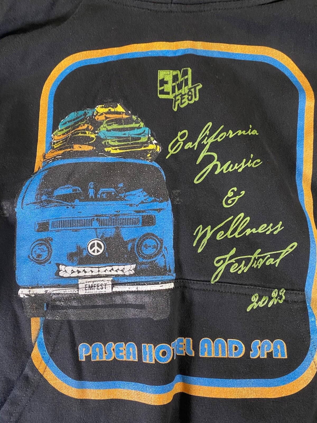 Other EM FEST Hoodie Small Bug Graphic Print California Concert Size US S / EU 44-46 / 1 - 2 Thumbnail