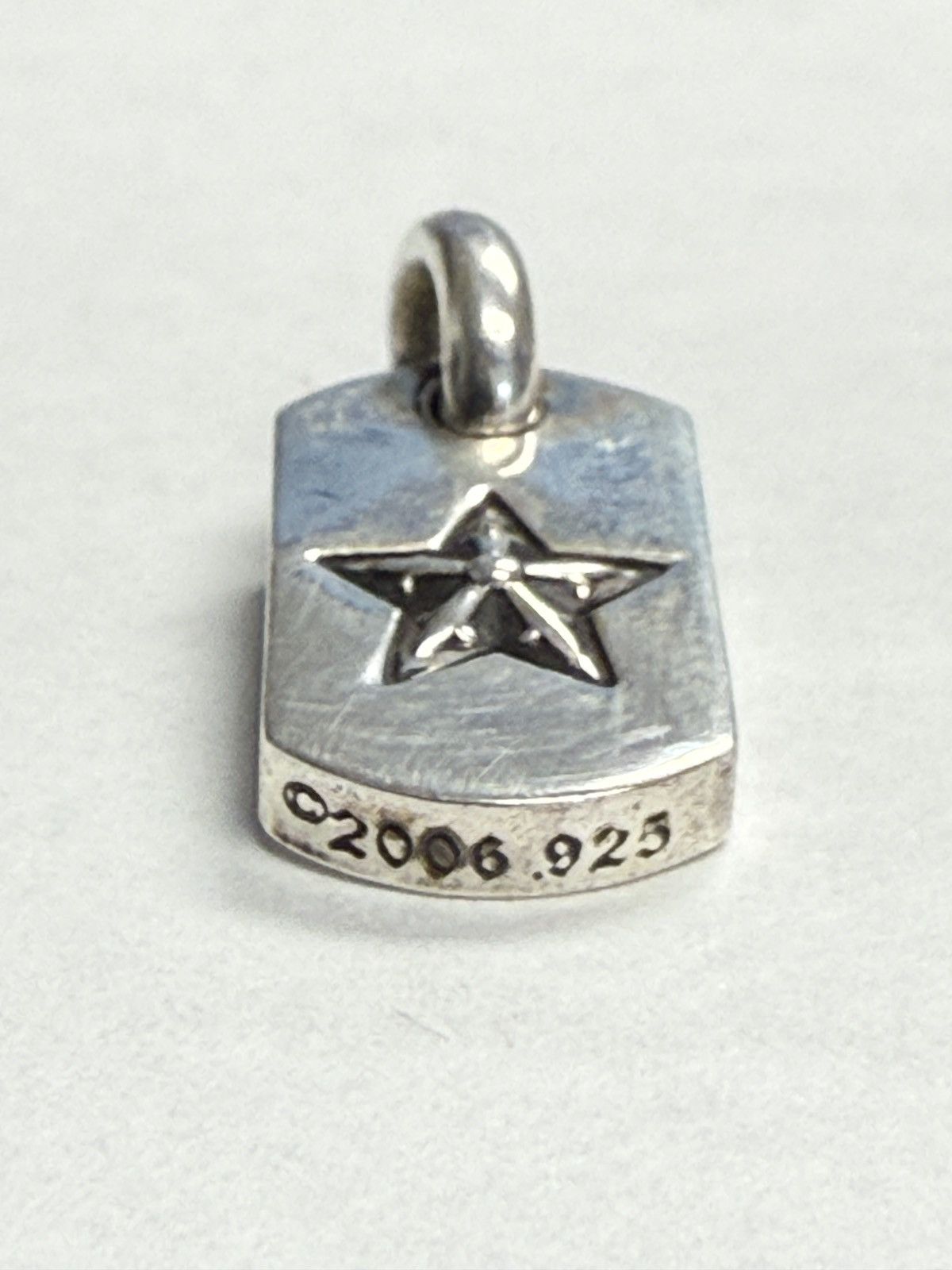 Chrome Hearts Chrome Hearts Tiny Dog Tag Star Charm | Grailed