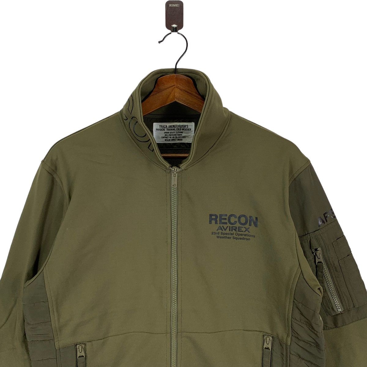Avirex VINTAGE AVIREX RECON SPECIAL OPERATION BOMBER ZIPPER JACKET Size US L / EU 52-54 / 3 - 4 Thumbnail