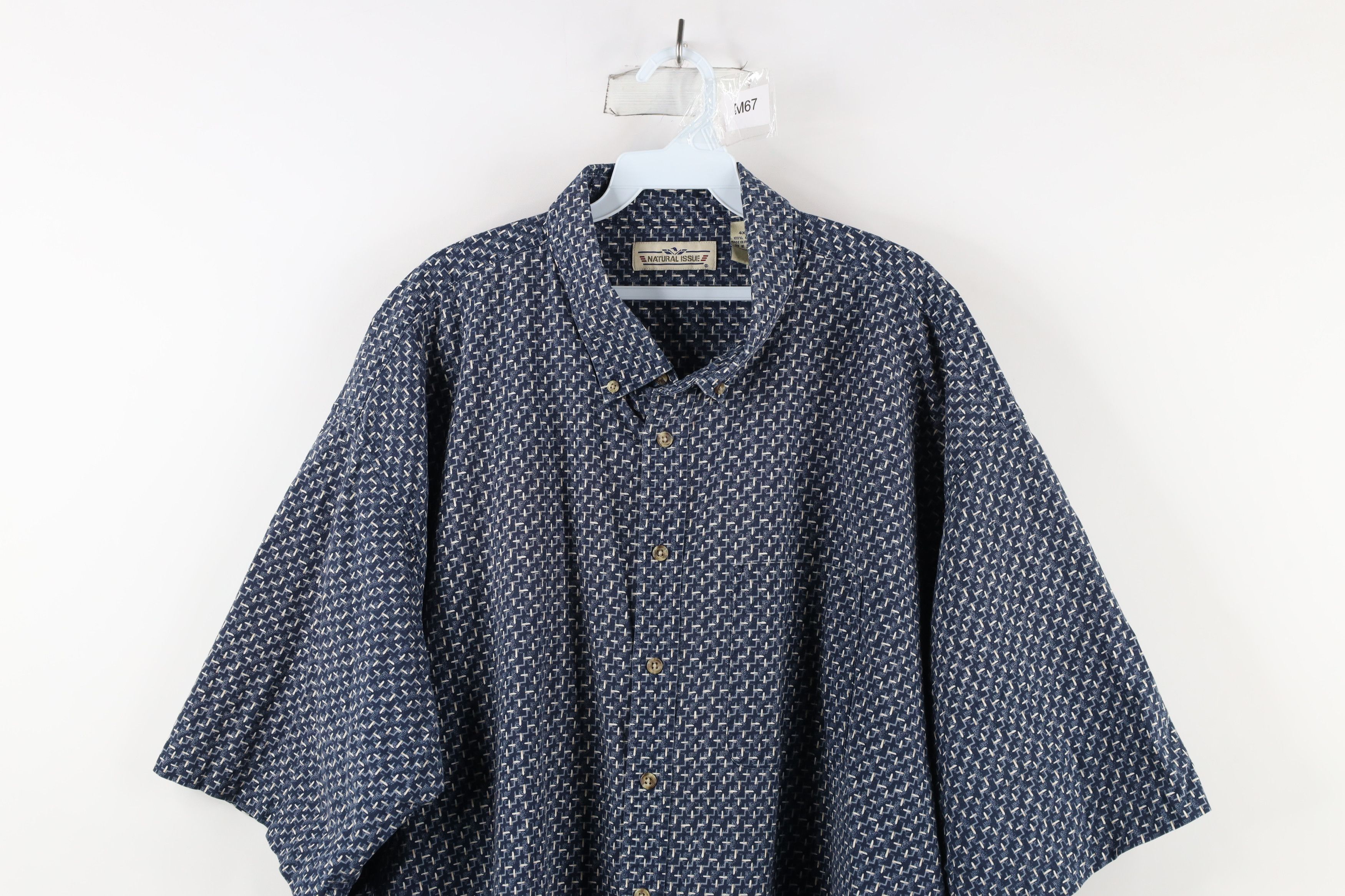 Vintage Vintage 90s Streetwear Short Sleeve Button Down Shirt Size US XXL / EU 58 / 5 - 2 Thumbnail