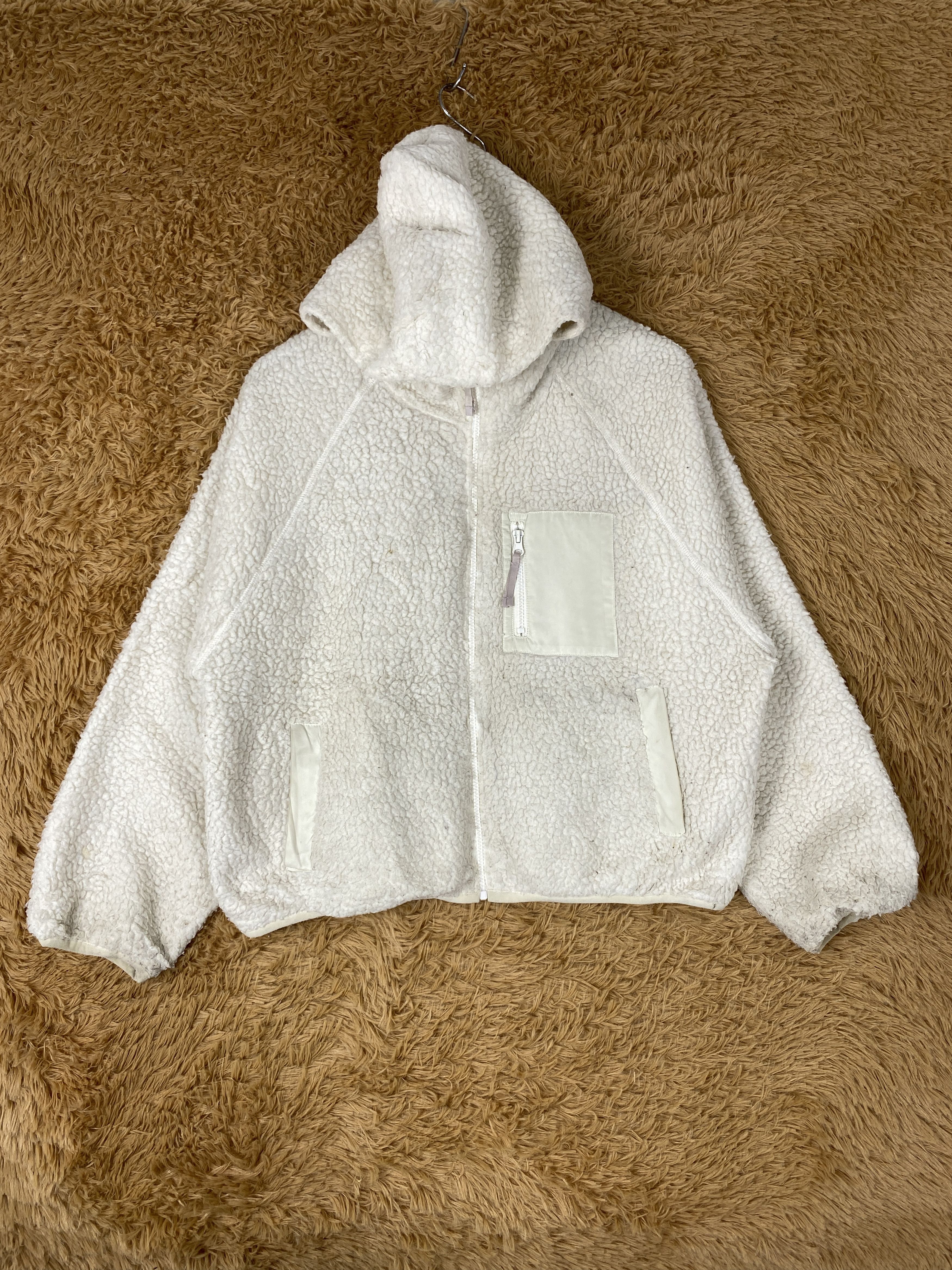 Japanese Brand Vintage Ingni Hoodie Sherpa Jacket J2034 Size US M / EU 48-50 / 2 - 1 Thumbnail