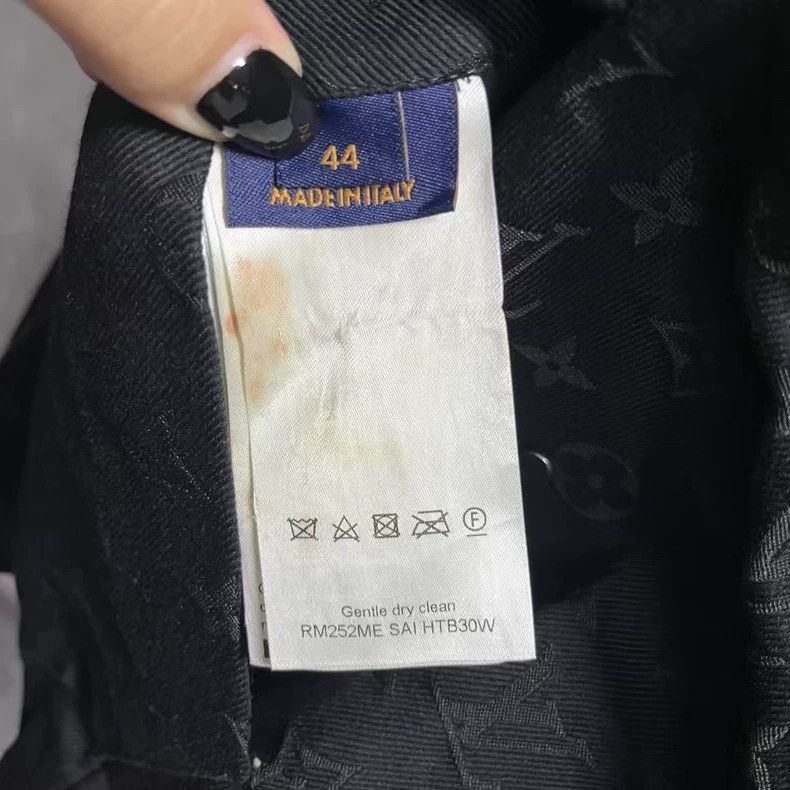 Louis Vuitton Louis Vuitton Black Spring Summer Jacket-2506 Size US M / EU 48-50 / 2 - 5 Thumbnail