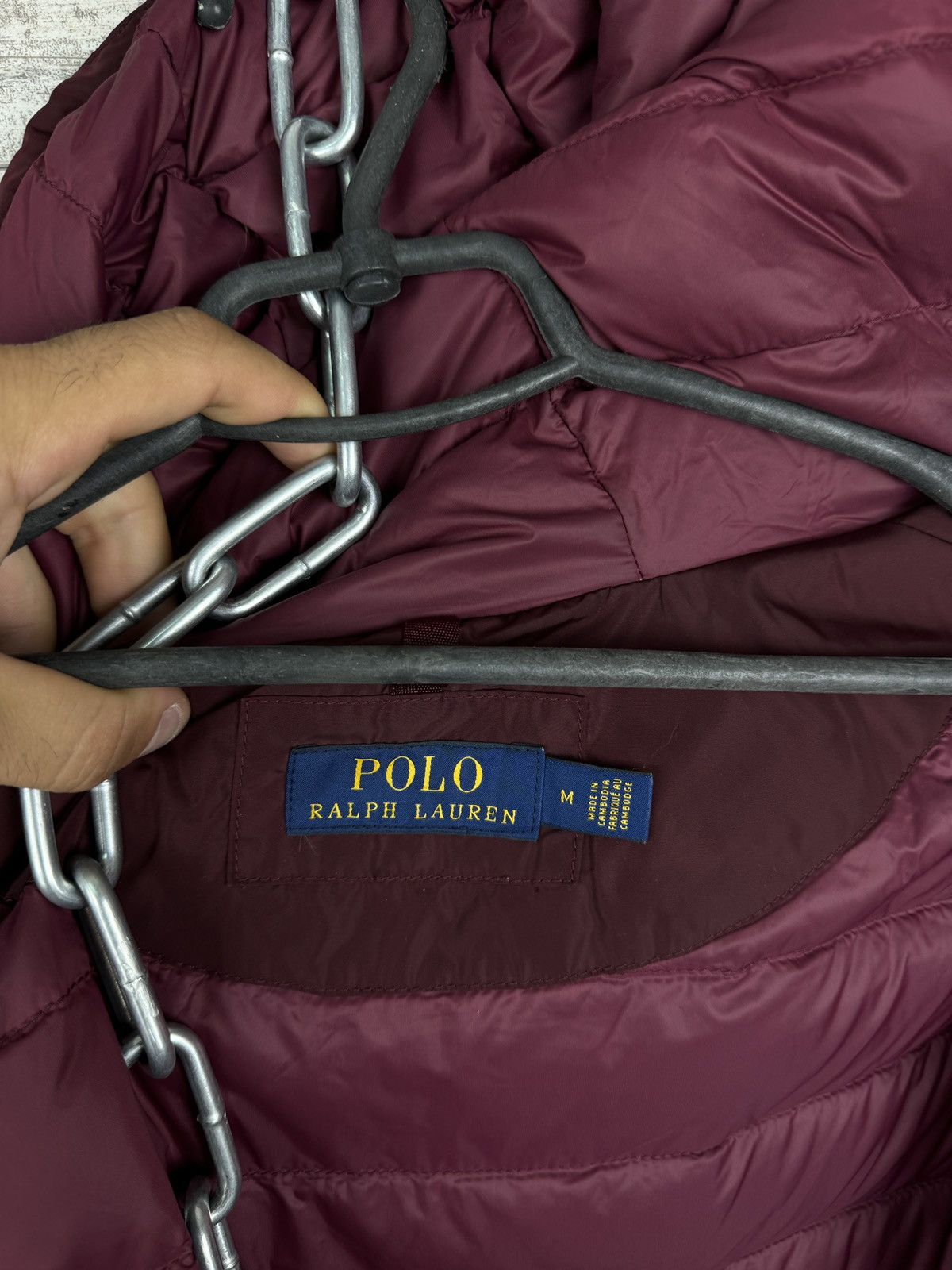 Polo Ralph Lauren Mens Polo Ralph Lauren puffer down jacket rugby size M Size US M / EU 48-50 / 2 - 18 Thumbnail