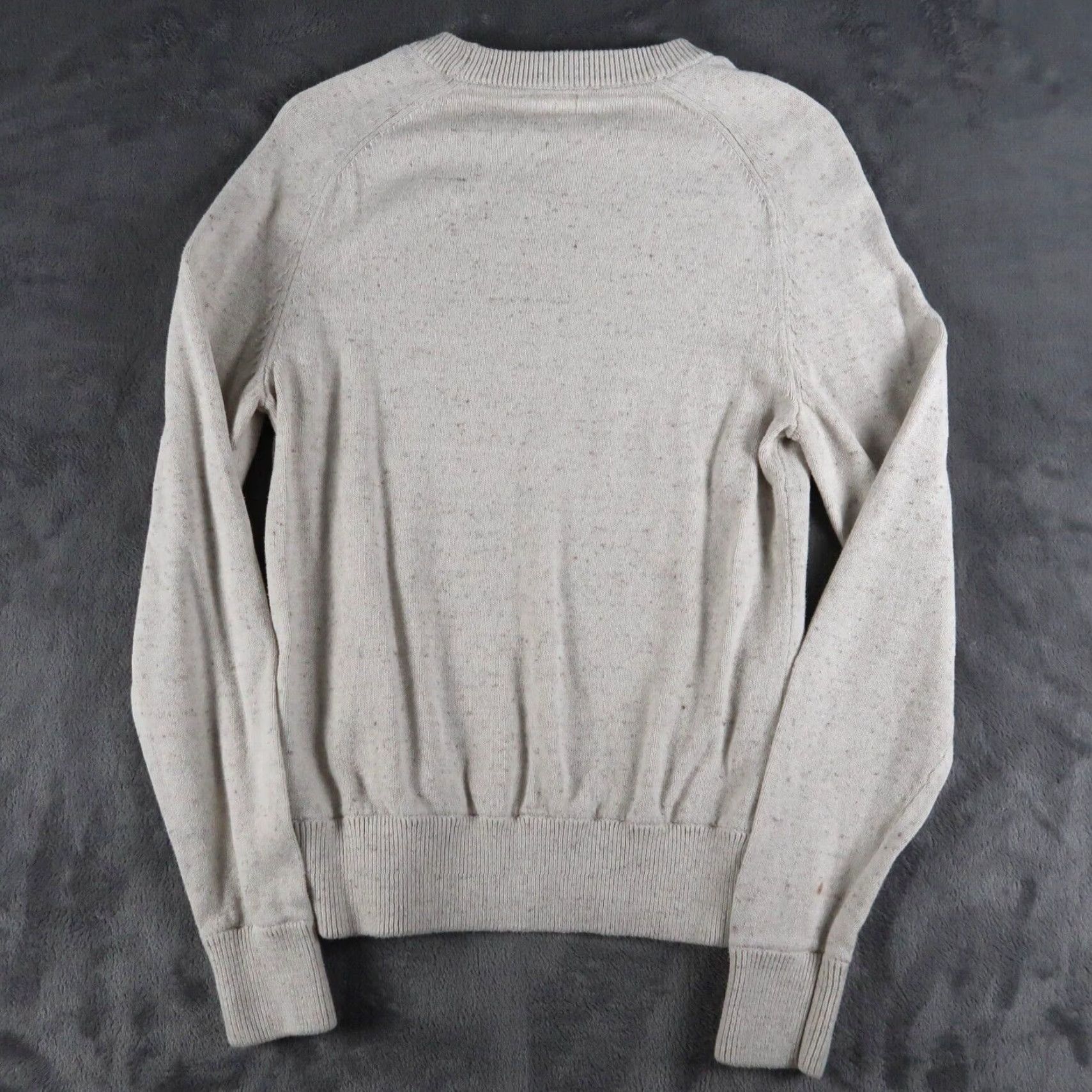 Mossimo Mossimo Supply Co Athletic Fit Unisex S/P Sweater Oatmeal Knit Size US S / EU 44-46 / 1 - 2 Thumbnail