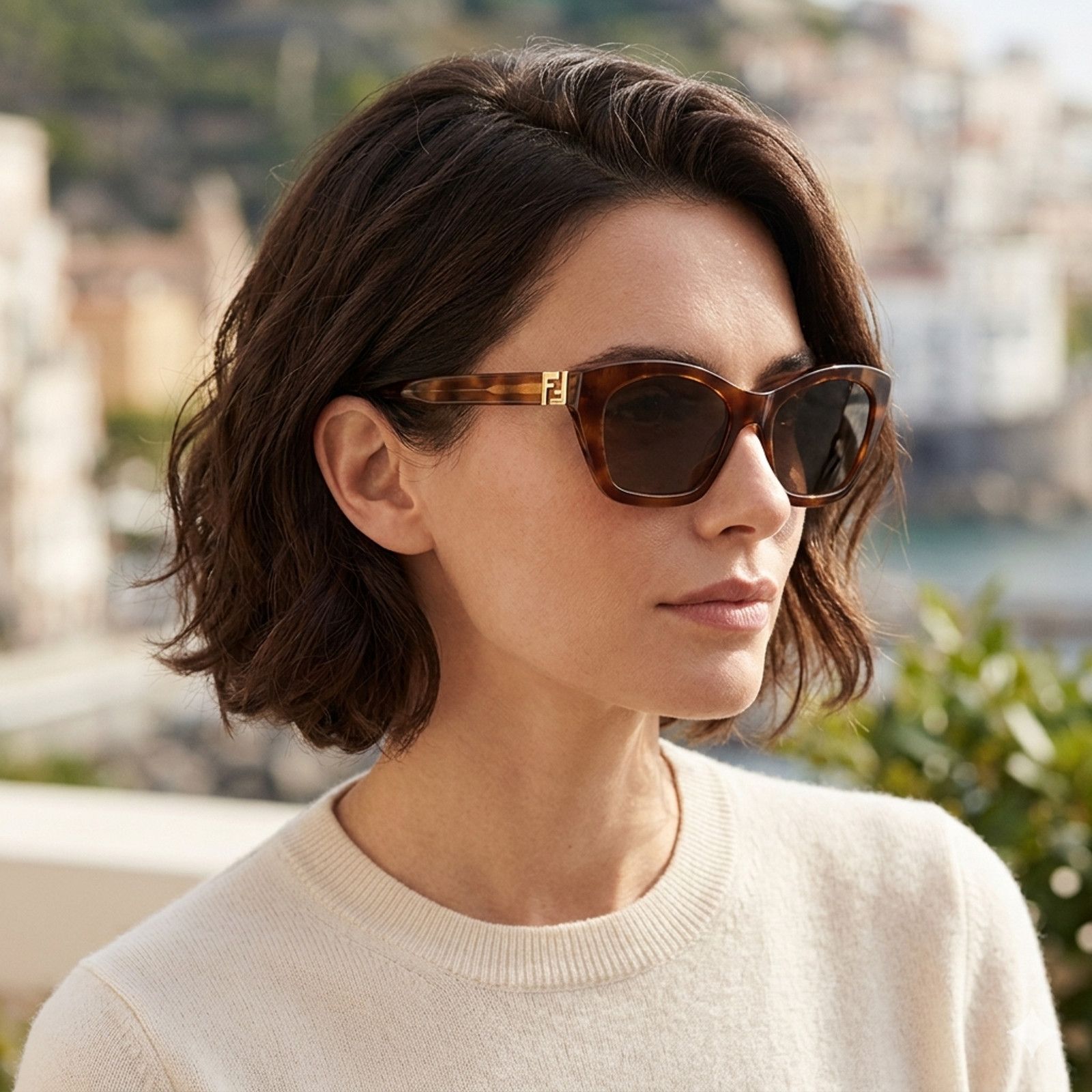 Fendi New!!! FENDI Sunglasses FE40205I 53E Authentic Size ONE SIZE - 3 Thumbnail
