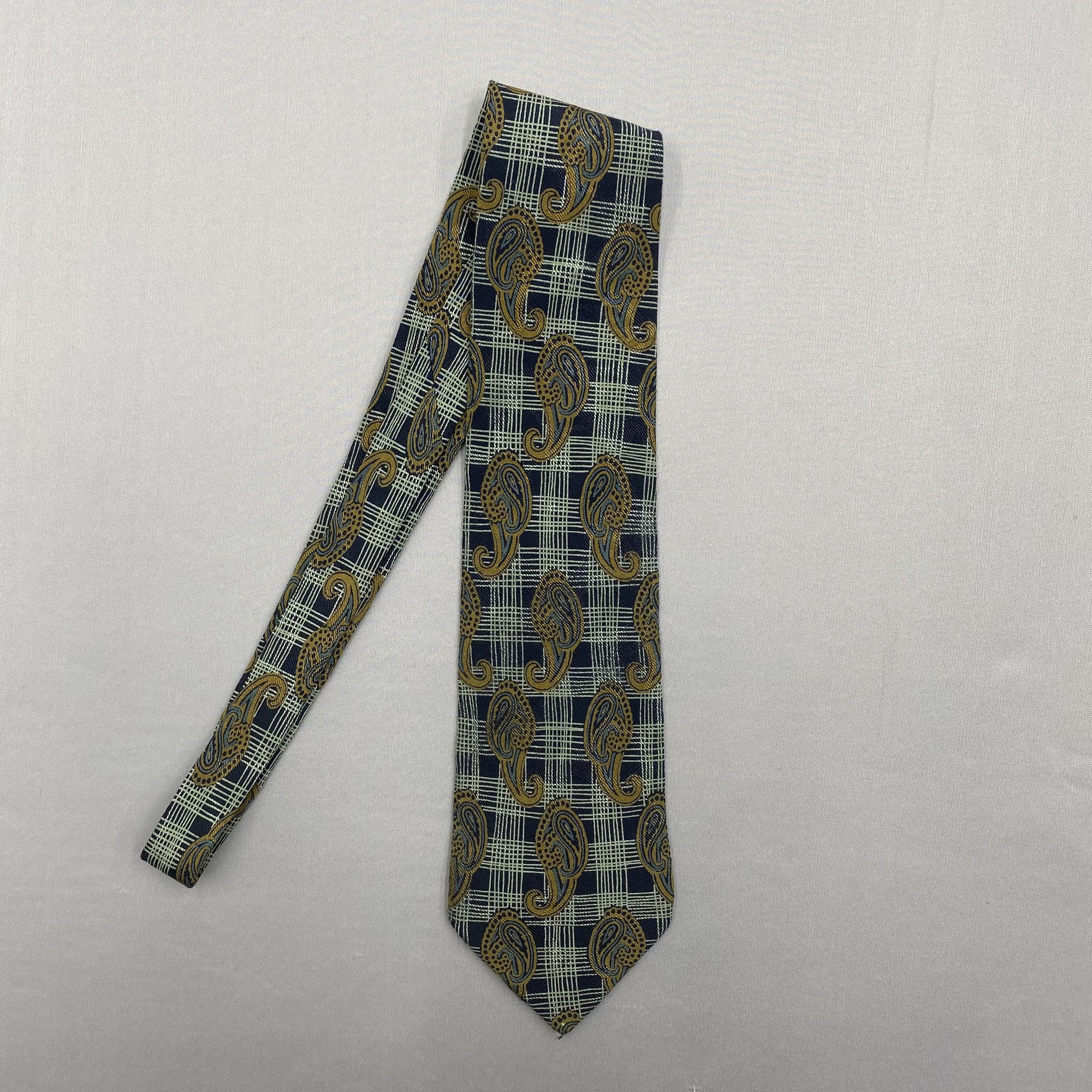 Giorgio Armani Vintage Giorgio Armani SILK Necktie Cravate Pure Silk Size ONE SIZE - 4 Thumbnail