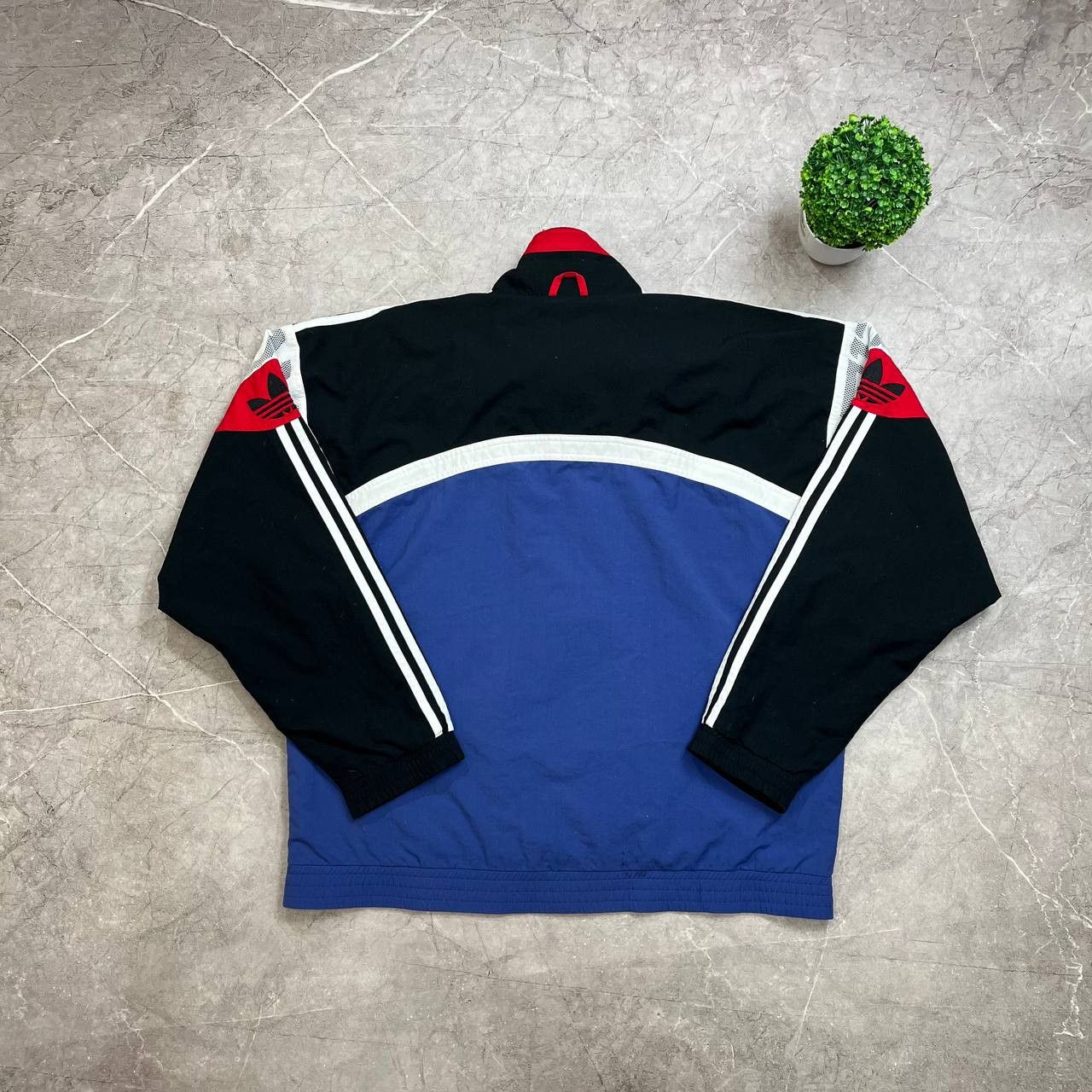 Adidas Vintage 00s Adidas Team Track Top Men's Jacket Size L Size US L / EU 52-54 / 3 - 4 Thumbnail