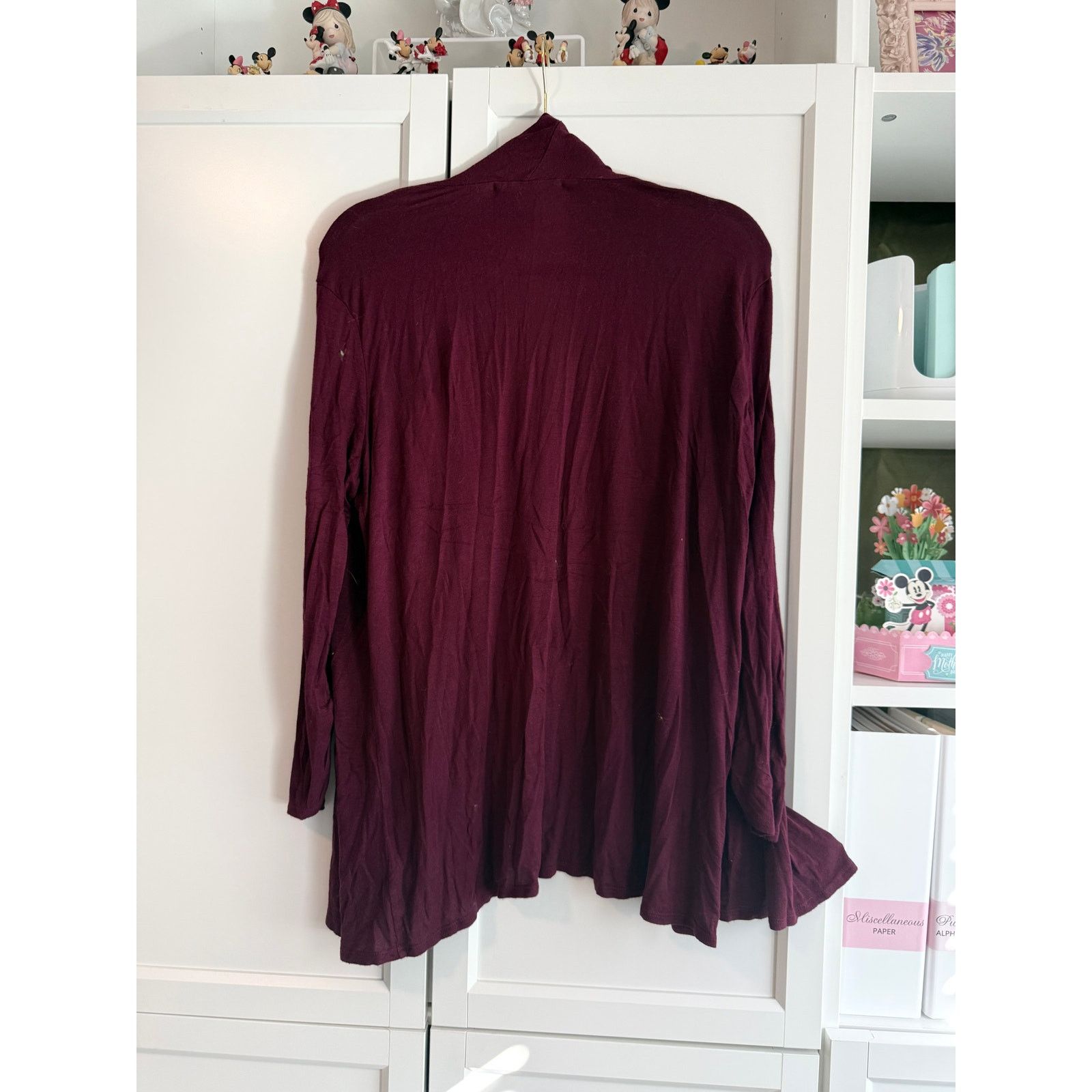 Apt. 9 Apt 9 Port Open Front Draped Cardigan Women XL - A001 Size XL / US 12-14 / IT 48-50 - 3 Thumbnail