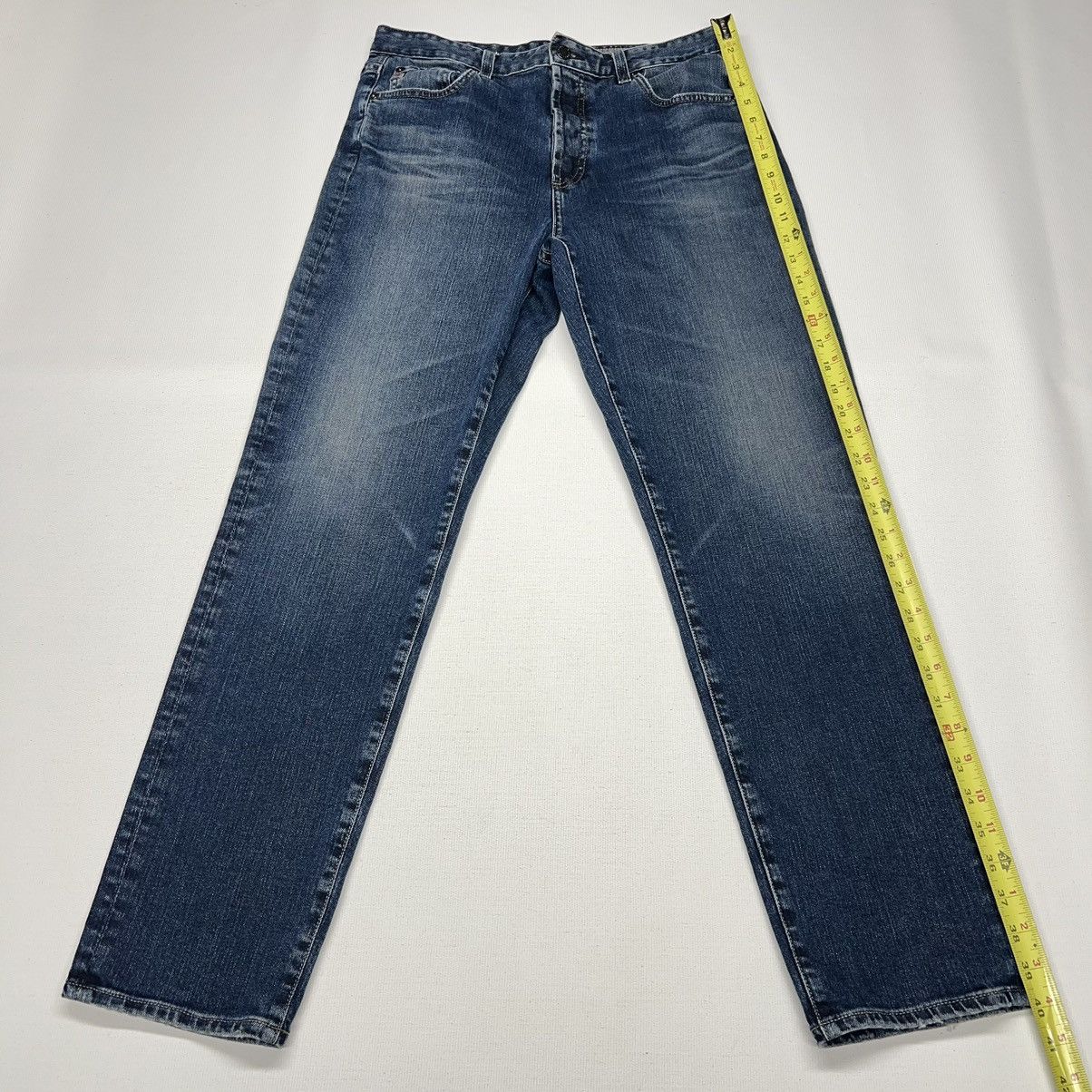 AG Adriano Goldschmied AG Jeans Blue Alexxis Slim High Rise Vintage Denim Faded Size 32" / US 10 / IT 46 - 19 Thumbnail