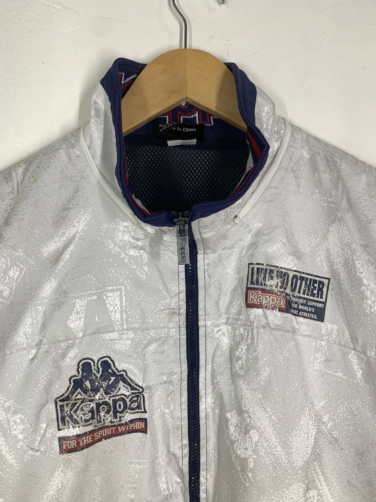Japanese Brand × Vintage Vintage Kappa Full Zip Jacket Size US L / EU 52-54 / 3 - 2 Thumbnail