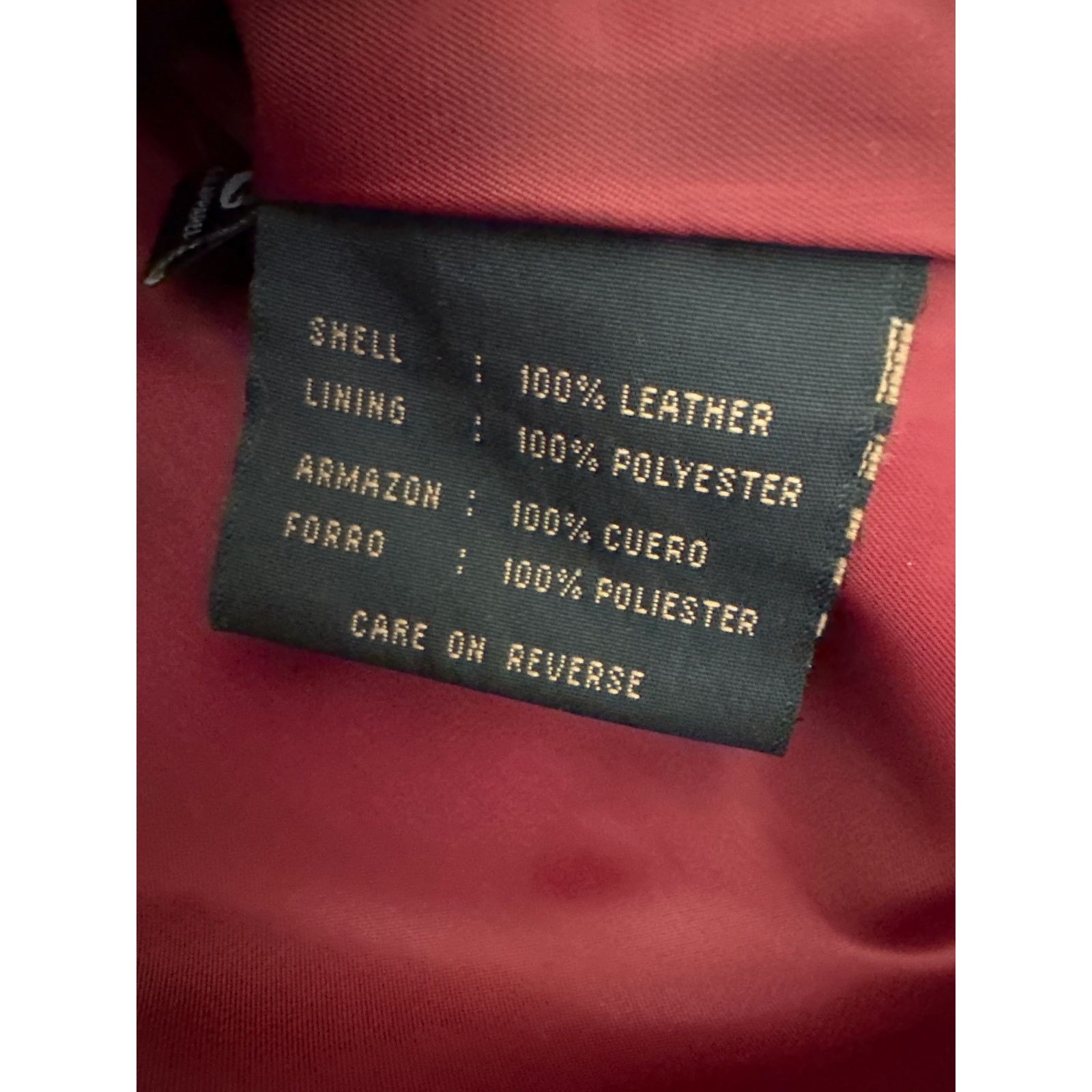 Other SIENA Vintage Red 100% Leather Zip Up Jacket Size Medium Size M / US 6-8 / IT 42-44 - 10 Thumbnail