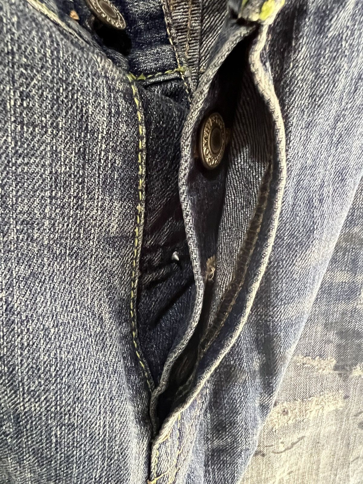 Abercrombie & Fitch 🔥Abercrombie & Fitch Boot Cut Distressed Denim Size US 36 / EU 52 - 17 Thumbnail