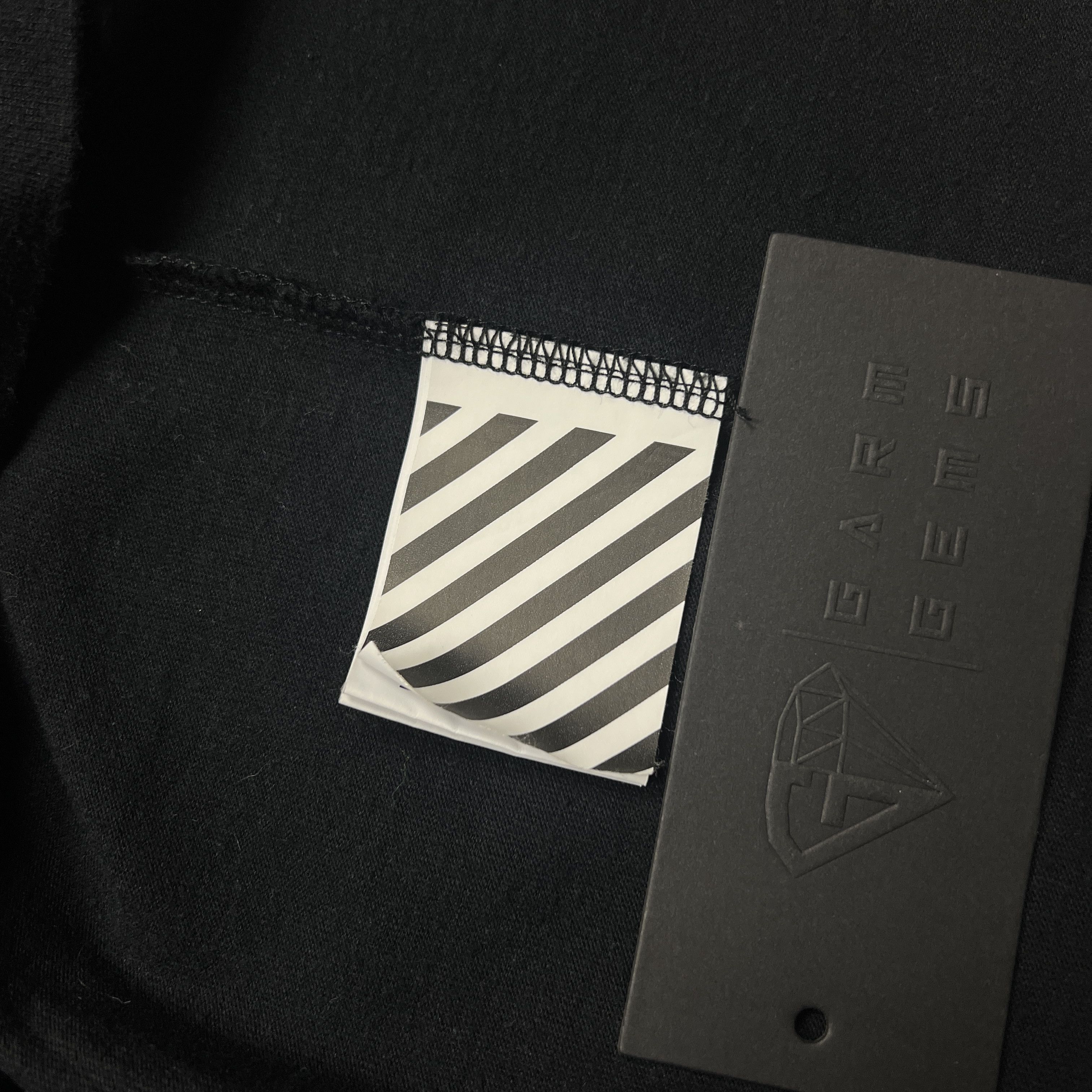 Off-White Off-White Rationalism 3D Cross Logo Glow In The Dark T-Shirt Size US M / EU 48-50 / 2 - 6 Thumbnail