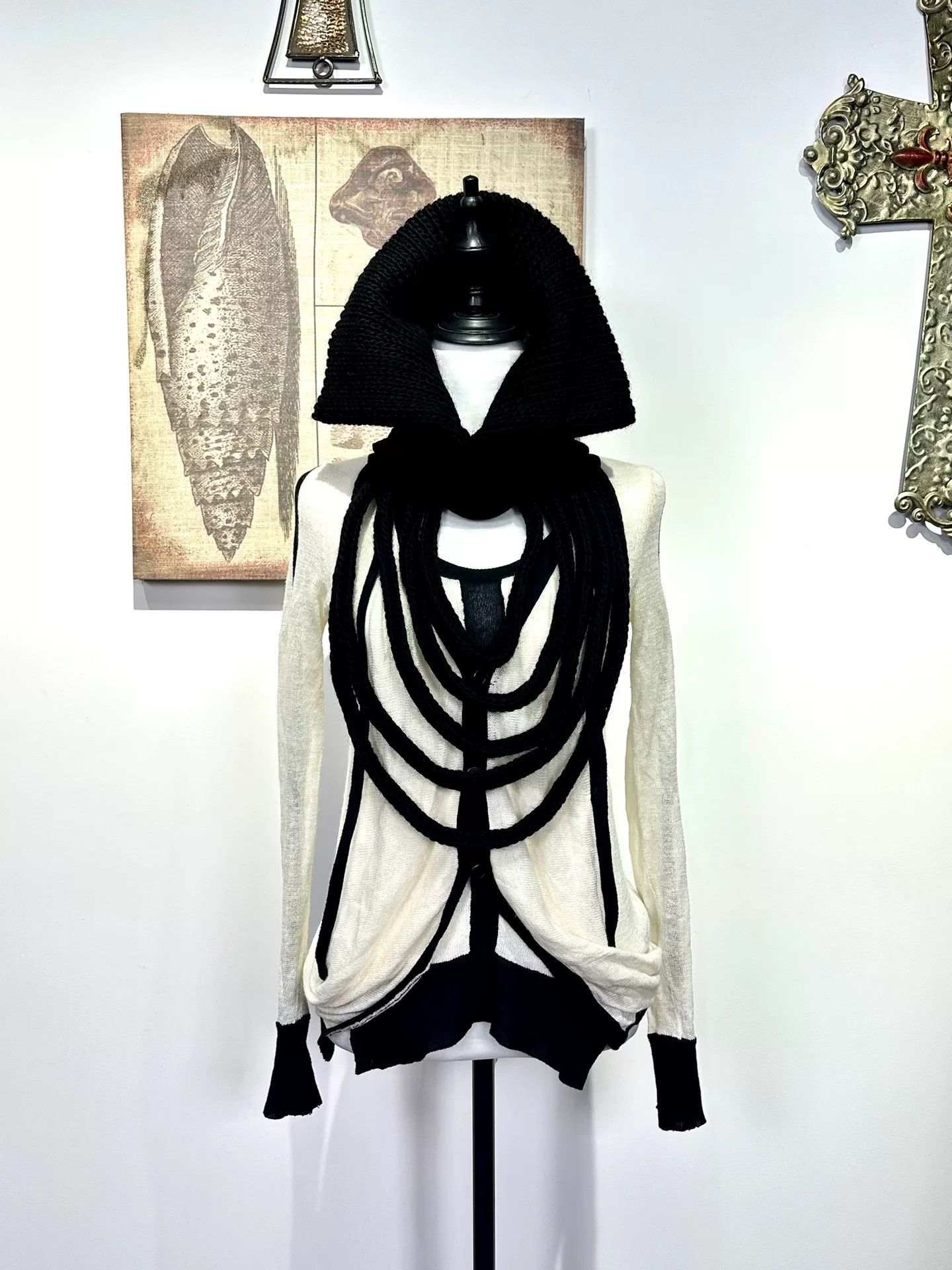 Y's Yohji Yamamoto Deconstructed Top Size M / US 6-8 / IT 42-44 - 1 Thumbnail