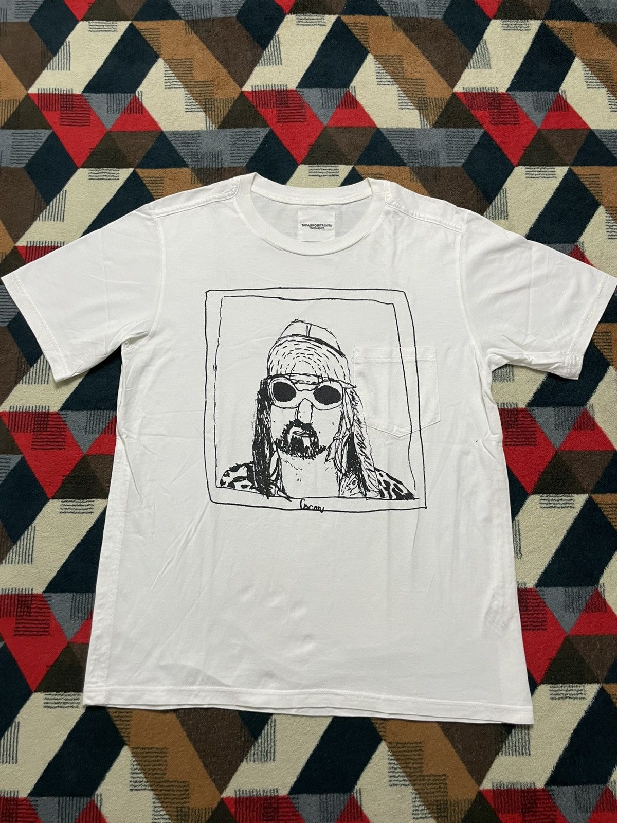 Takahiromiyashita The Soloist. Takahiromiyashita The Soloist “Kurt Cobain” Pocket Shirt Size US M / EU 48-50 / 2 - 1 Thumbnail