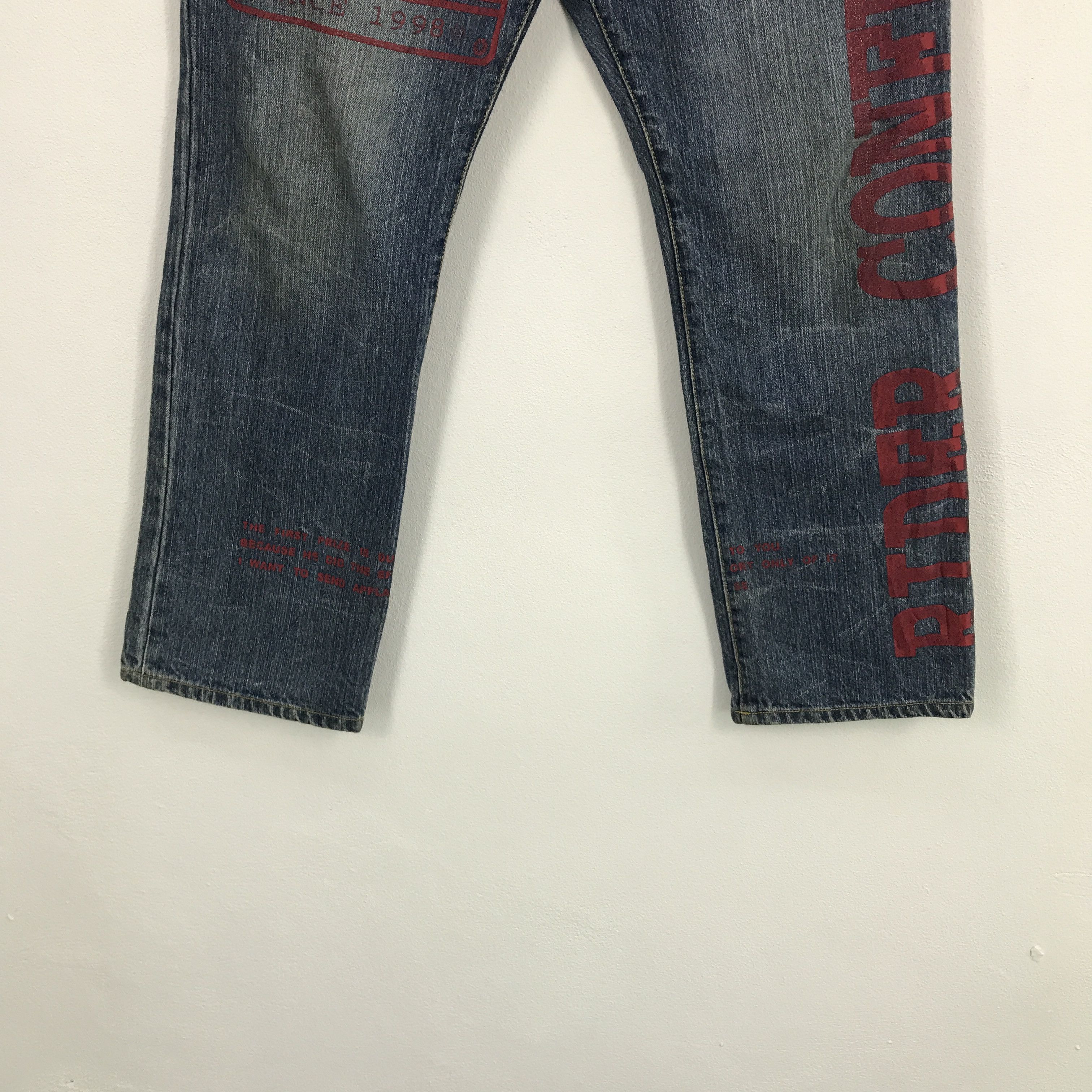 Japanese Brand japanese brand denim style Japan jean pants Size US 32 / EU 48 - 3 Thumbnail