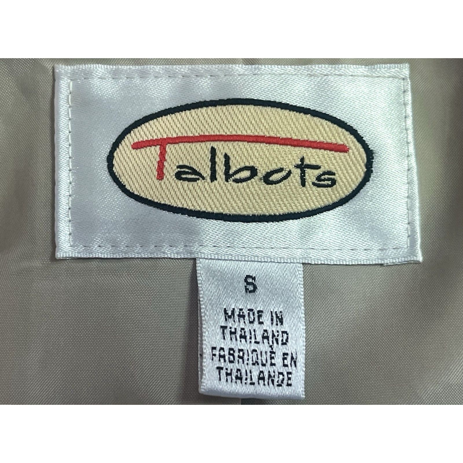 Talbots Talbots Tan Button Front Cotton Blend Hood Trench Coat Women's Size S Size S / US 4 / IT 40 - 6 Thumbnail