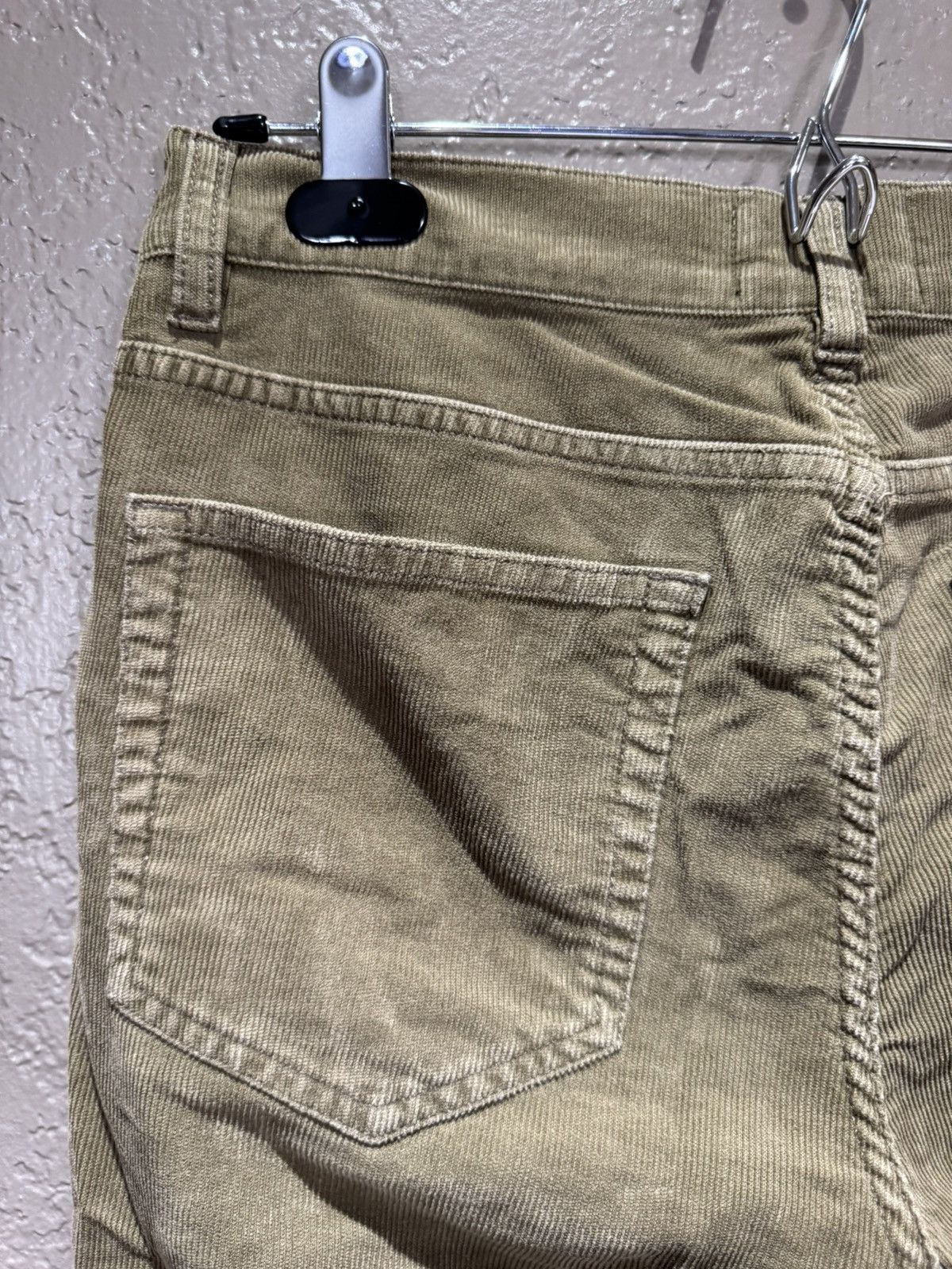 Acne Studios Acne Studios Green Olive Corduroy Pants Fine Soft Faded Slim Size US 30 / EU 46 - 10 Thumbnail