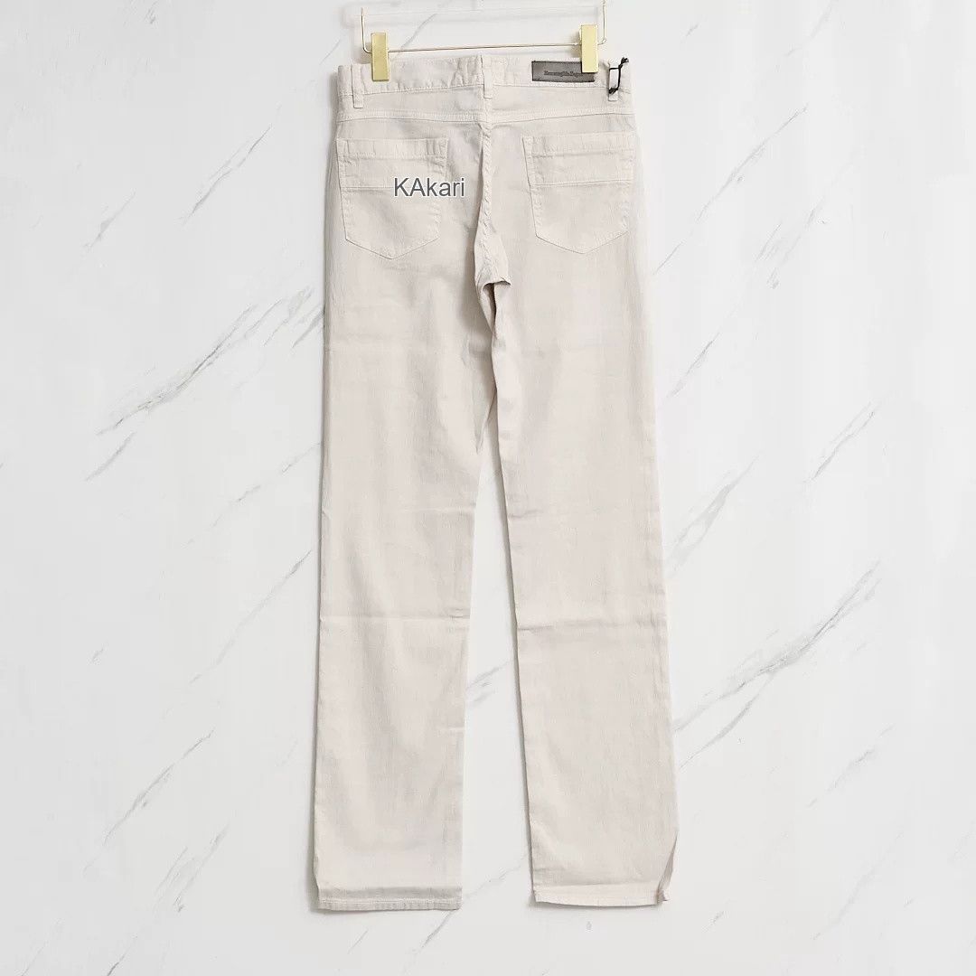Ermenegildo Zegna Ermenegildo Zegna Men's Linen-Cotton Casual Pants Size US 32 / EU 48 - 4 Thumbnail