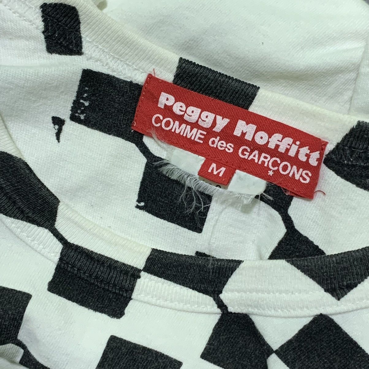 Comme des Garcons RARE‼️ Comme des garcons X Peggy moffitt checkerboard tshirt Size M / US 6-8 / IT 42-44 - 4 Thumbnail