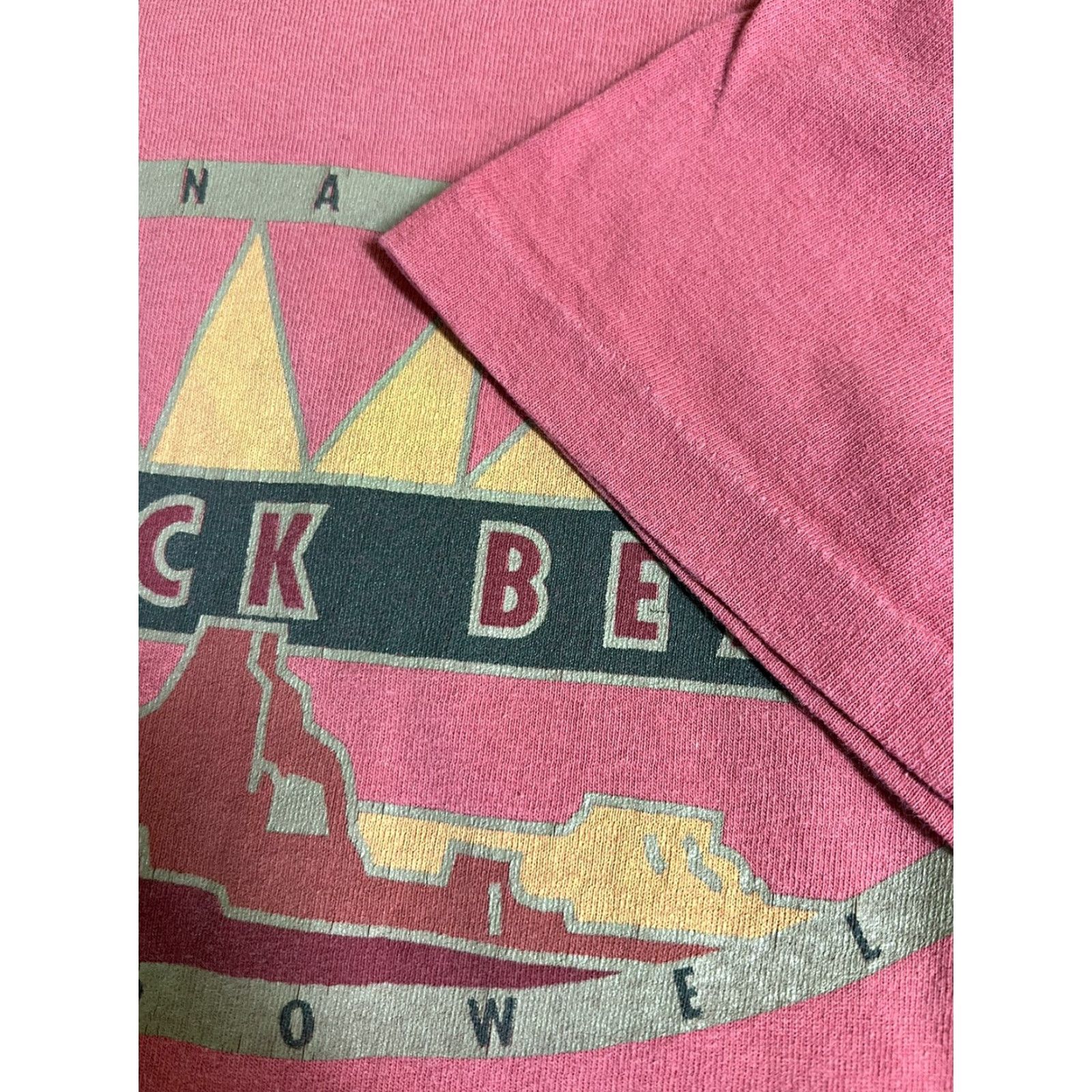 Vintage VINTAGE SDI T-Shirt Lake Powell Red Rock Beach 90s XL Men Redish Single Stitch Crew Neck Short Sleeve Graphic Print Logo Soli Pattern USA Size US XL / EU 56 / 4 - 4 Thumbnail