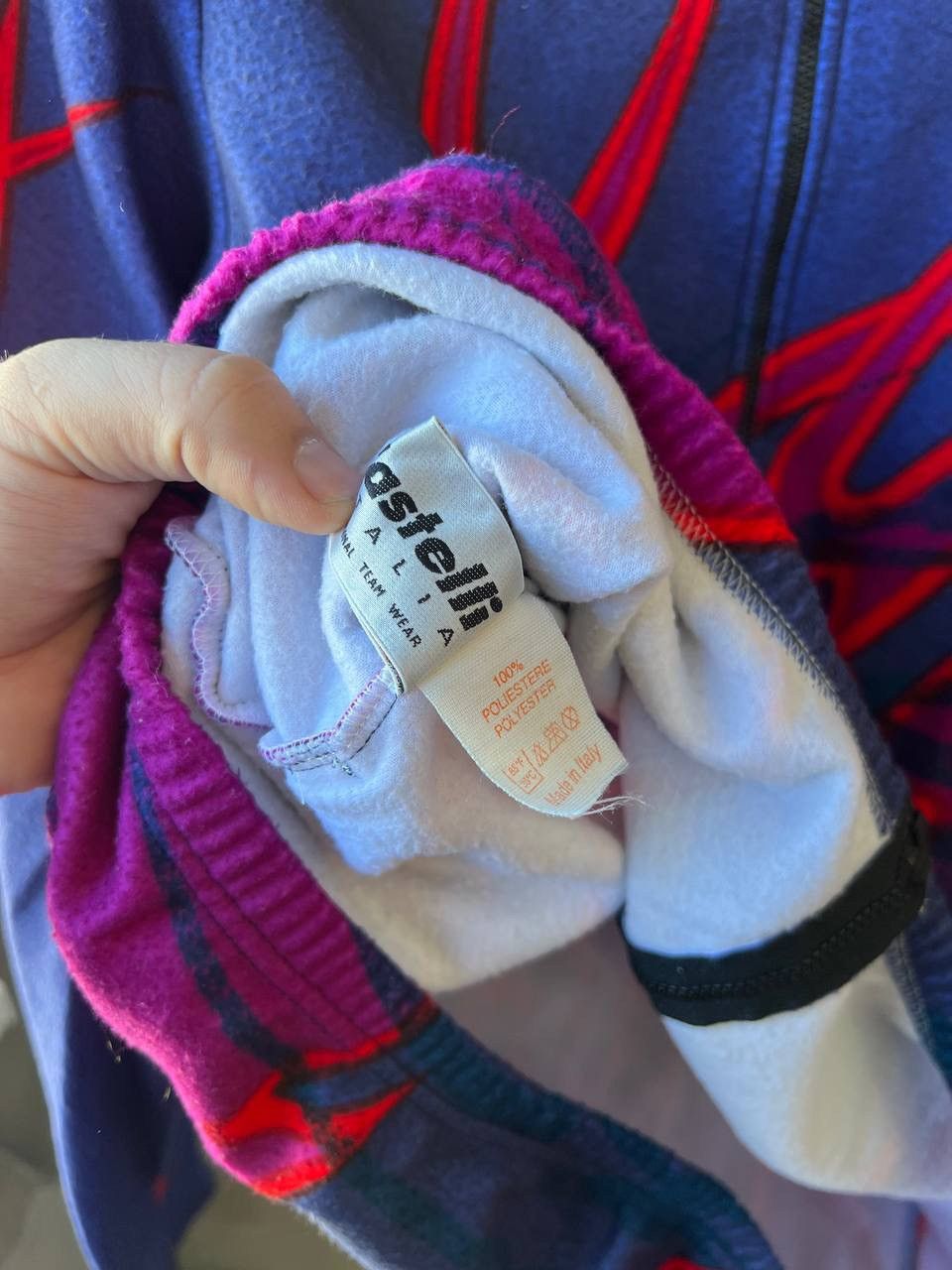 Vintage 1970 RARE CASTELLI LIMITED ART “FIRE” BIKE CYCLING JACKET XL Size US XL / EU 56 / 4 - 8 Thumbnail