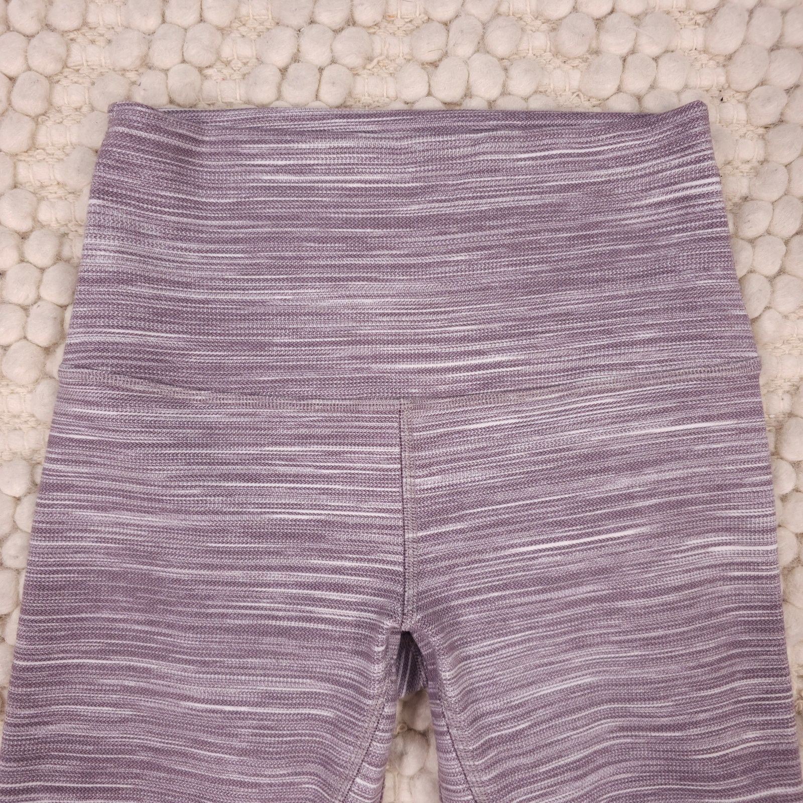Lululemon Lululemon Align Crop Heathered Black Cherry White Sz 4 Size 27" / US 4 / IT 40 - 2 Thumbnail
