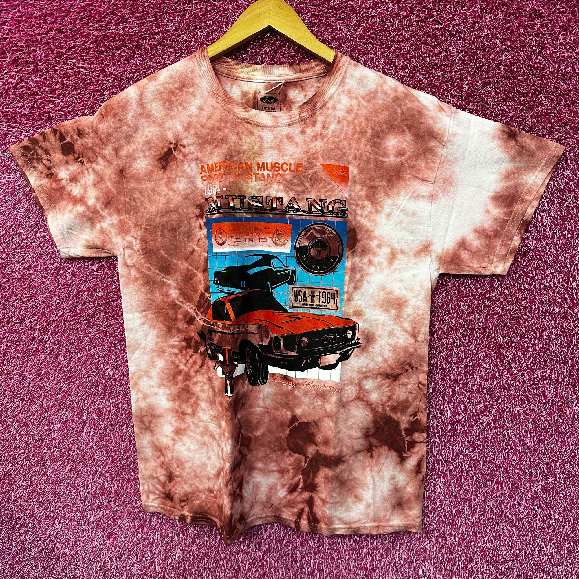 Ford Ford Mustang Classic American Muscle Car Promo Tie Dye L Size US L / EU 52-54 / 3 - 1 Thumbnail