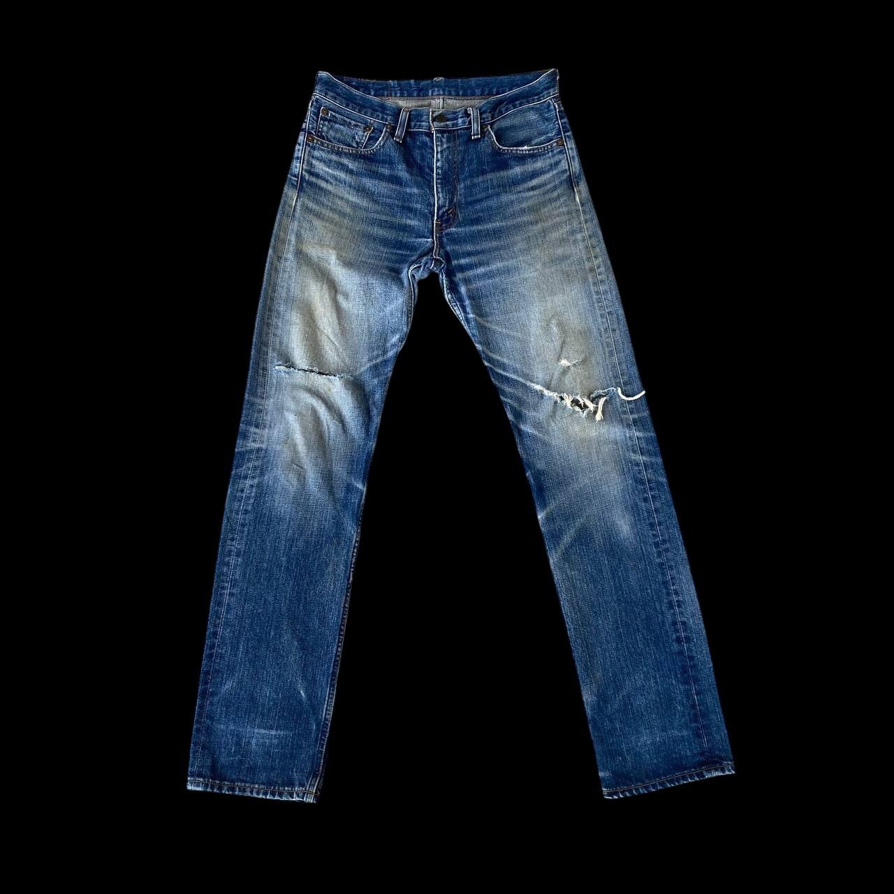 Levi's VINTAGE LEVIS 505 JAPAN DISTRESSED DENIM W32X33 Size US 32 / EU 48 - 6 Thumbnail