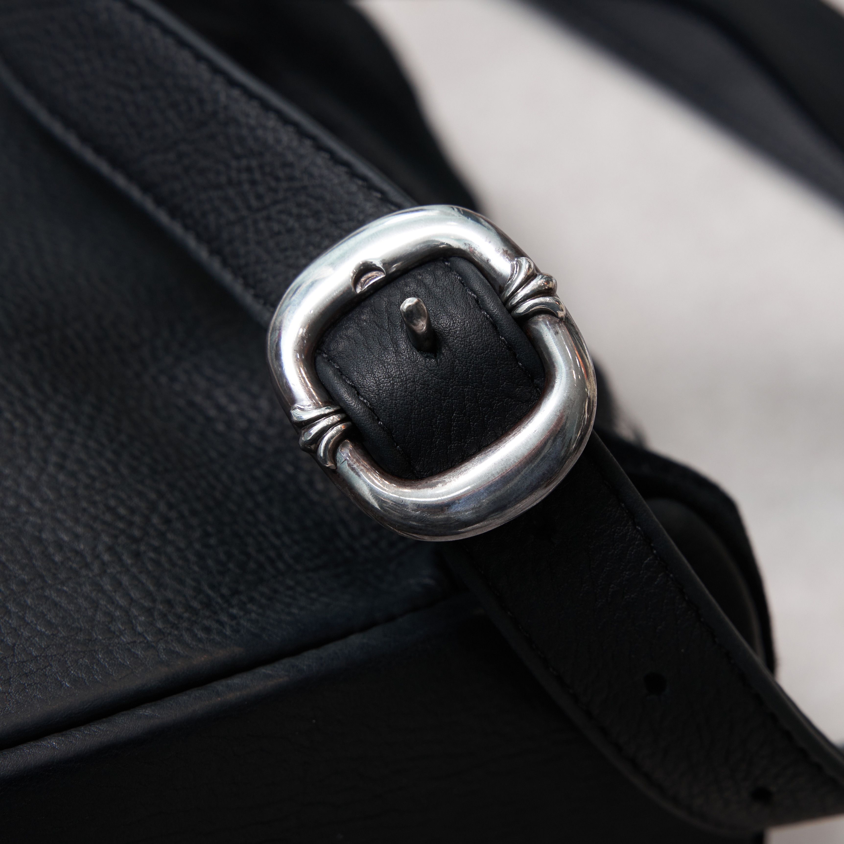 Chrome Hearts CHROME HEARTS Black Leather/Suede Mini Iggy Backpack Size ONE SIZE - 6 Thumbnail