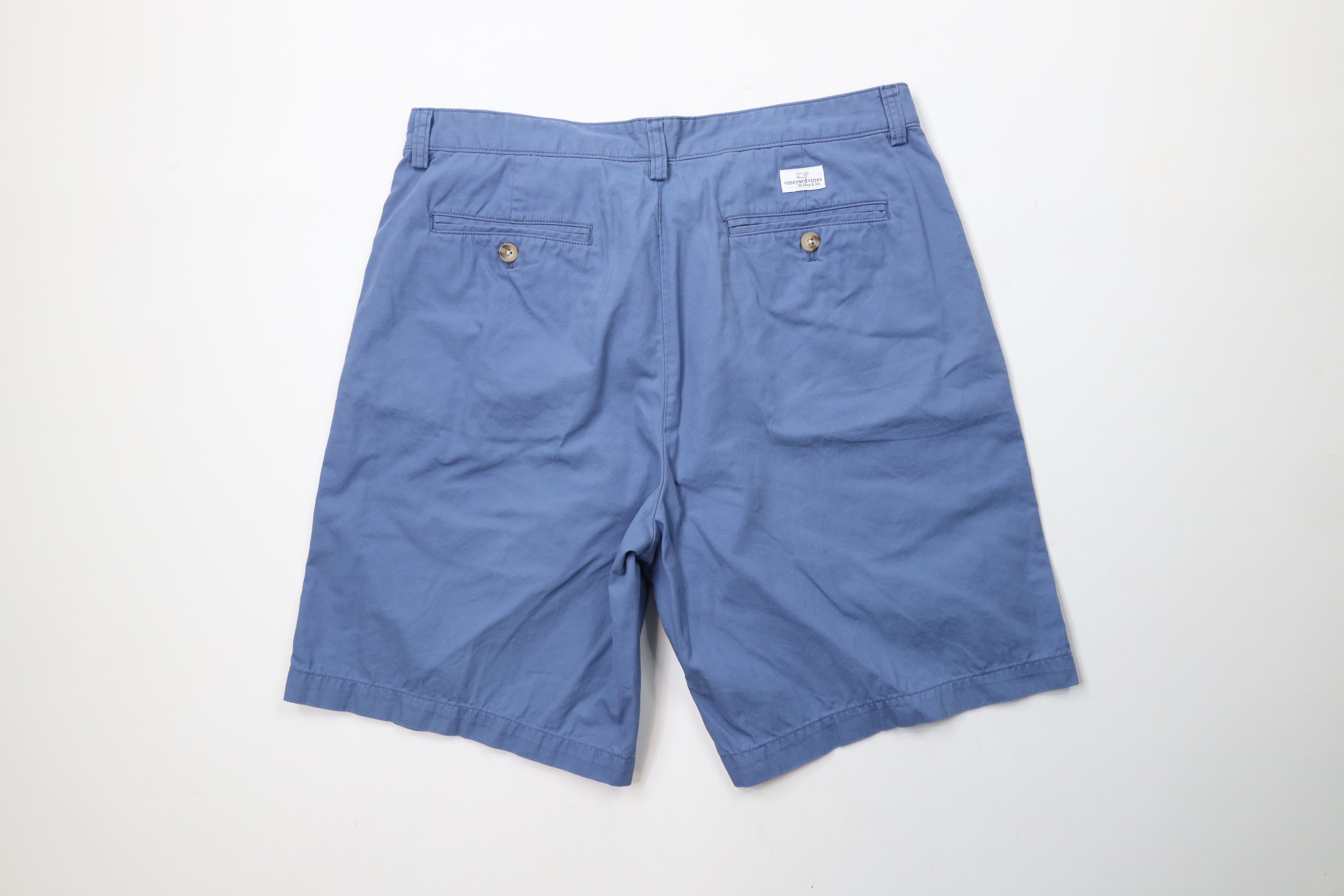 Vineyard Vines × Vintage Vineyard Vines Above Knee Club Chino Golf Shorts Blue Cotton Size US 34 / EU 50 - 9 Thumbnail